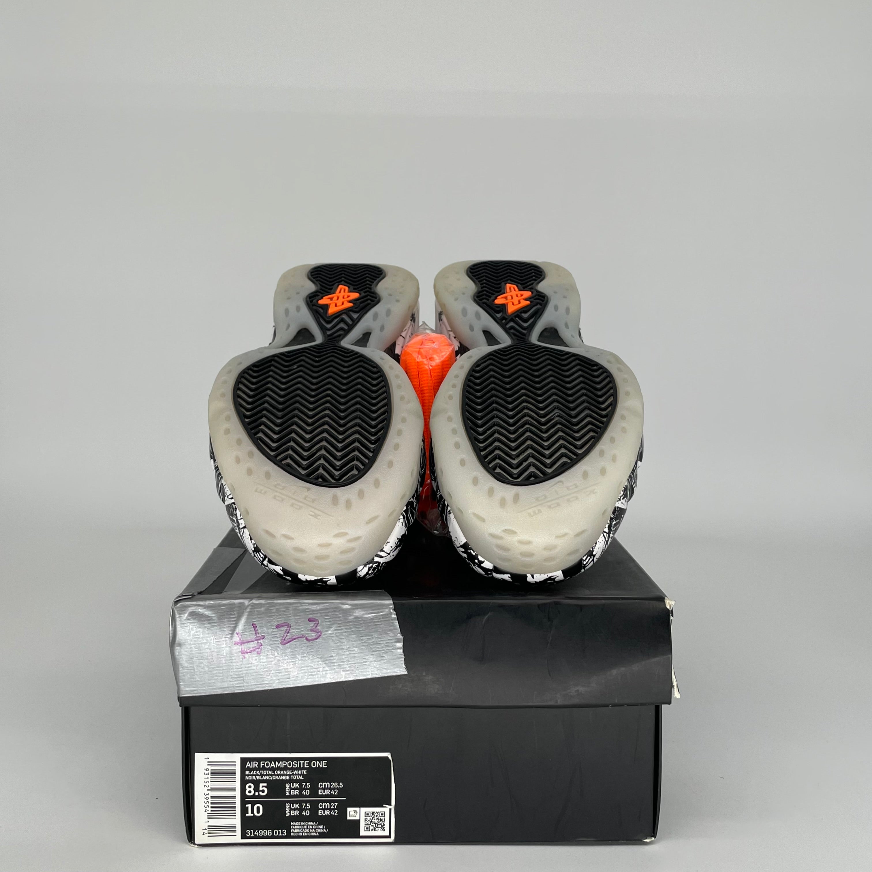NIKE AIR FOAMPOSITE ONE SHATTERED BACKBOARD SIZE 8.5 314996-013