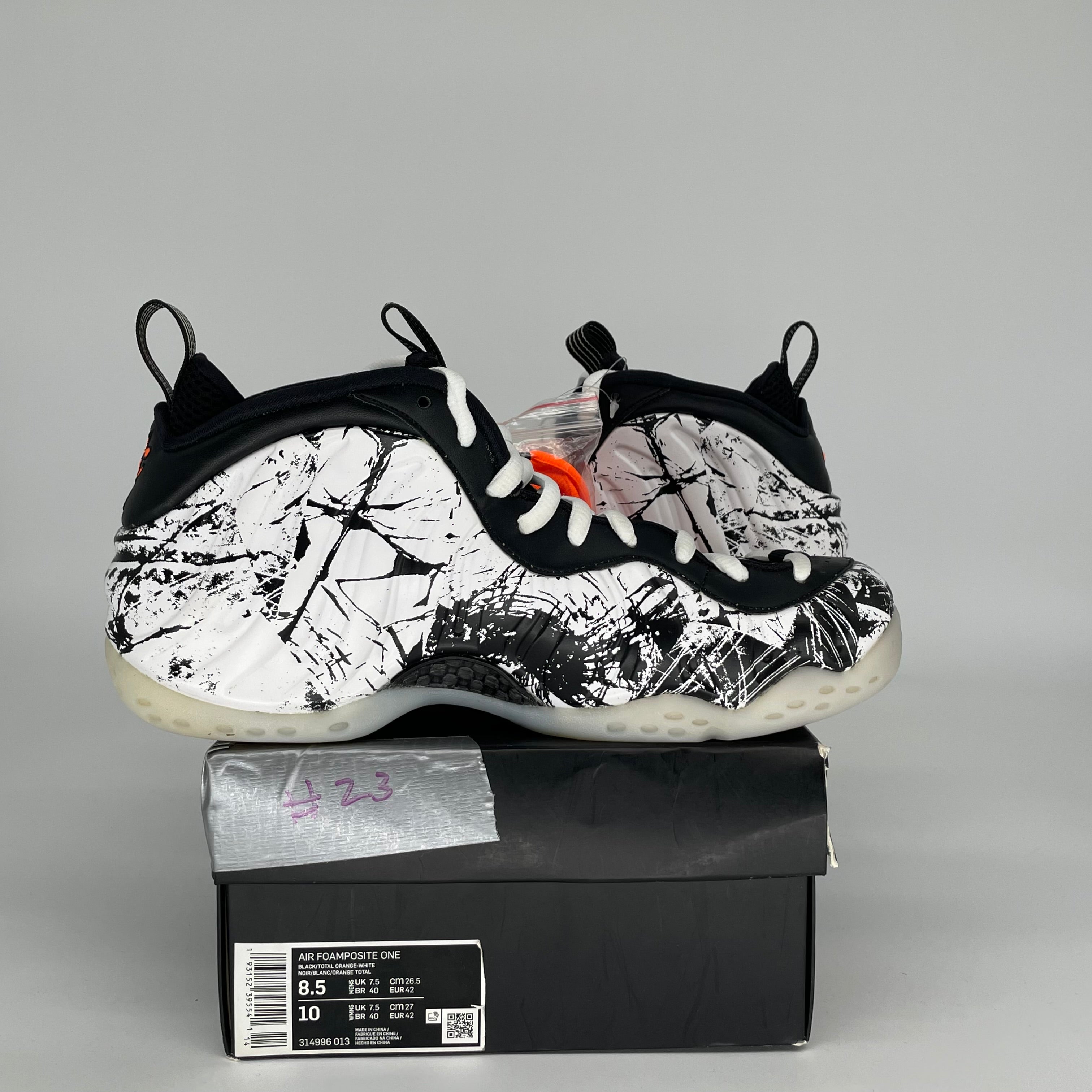 NIKE AIR FOAMPOSITE ONE SHATTERED BACKBOARD SIZE 8.5 314996-013