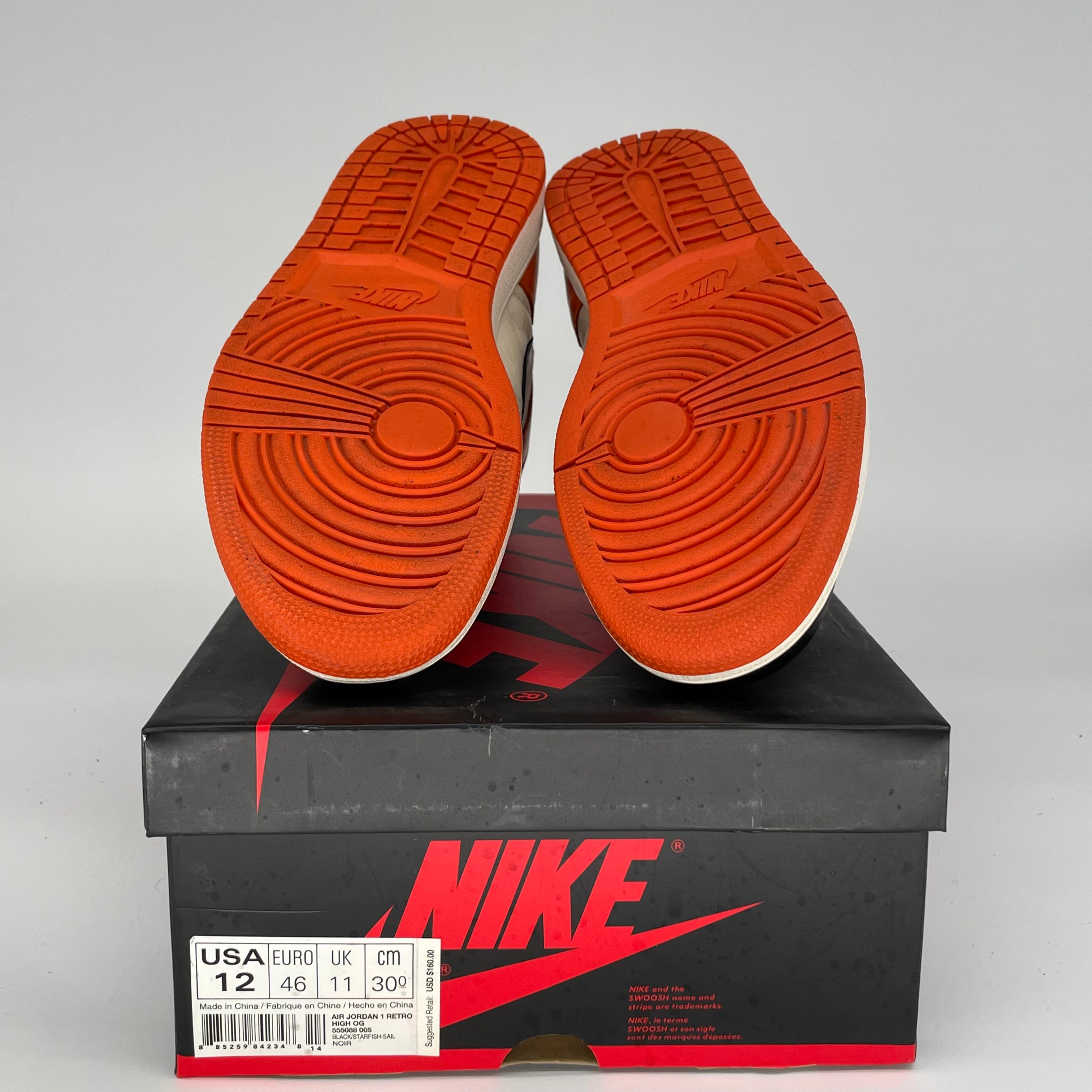 AIR JORDAN 1 SHATTERED BACKBOARD 555088-005 SIZE 12/13.5W