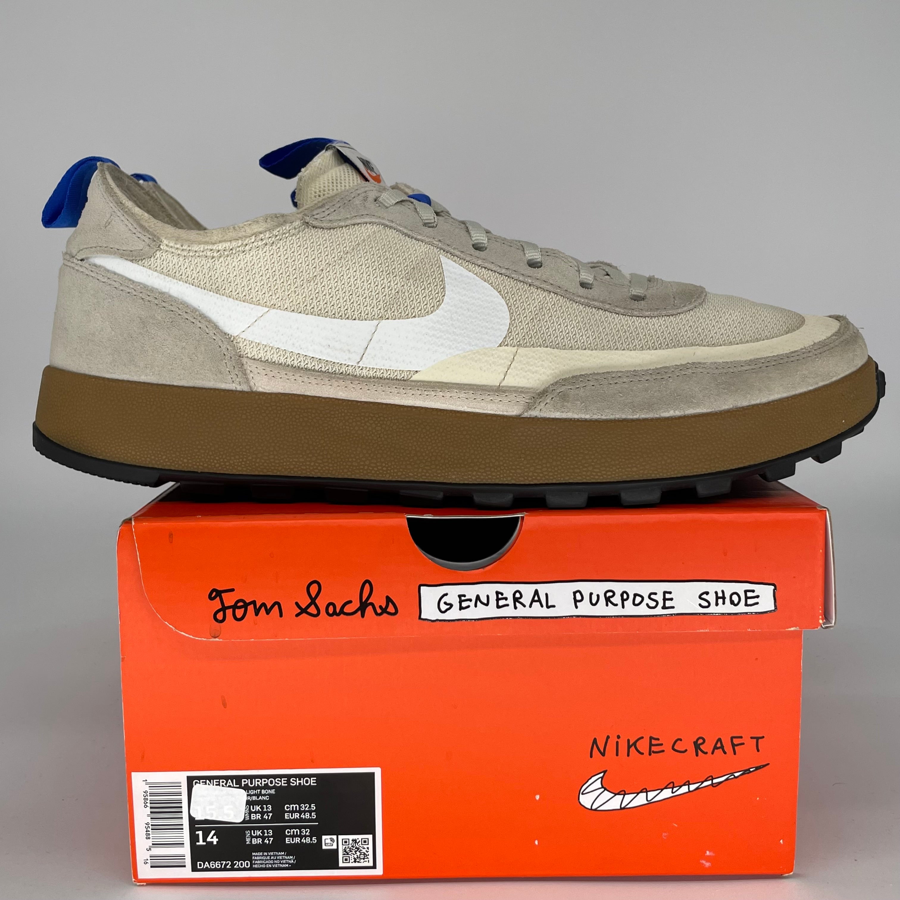 NIKE CRAFT TOM SACHS GENERAL PURPOSE SIZE 14/15.5W DA6672-200