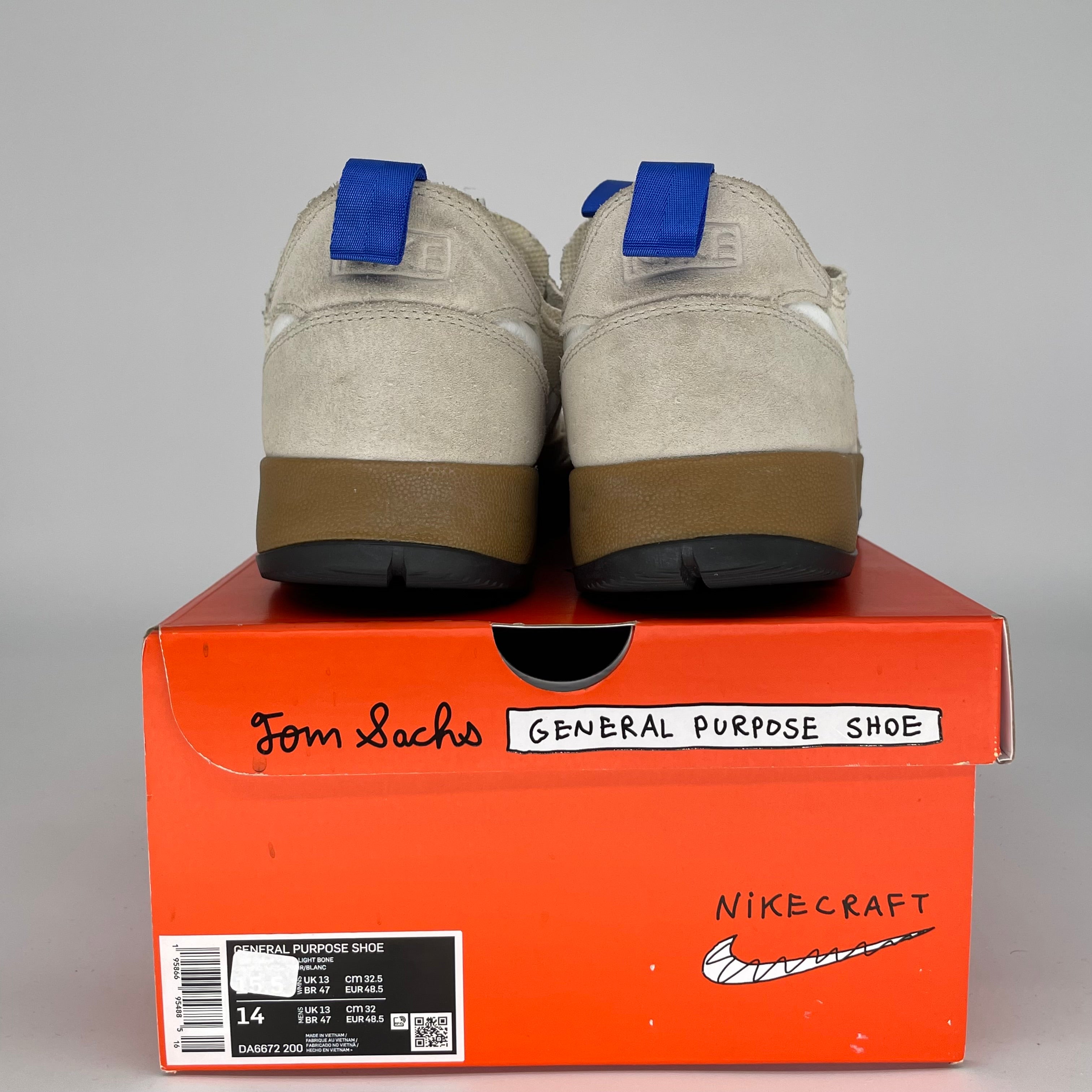 NIKE CRAFT TOM SACHS GENERAL PURPOSE SIZE 14/15.5W DA6672-200