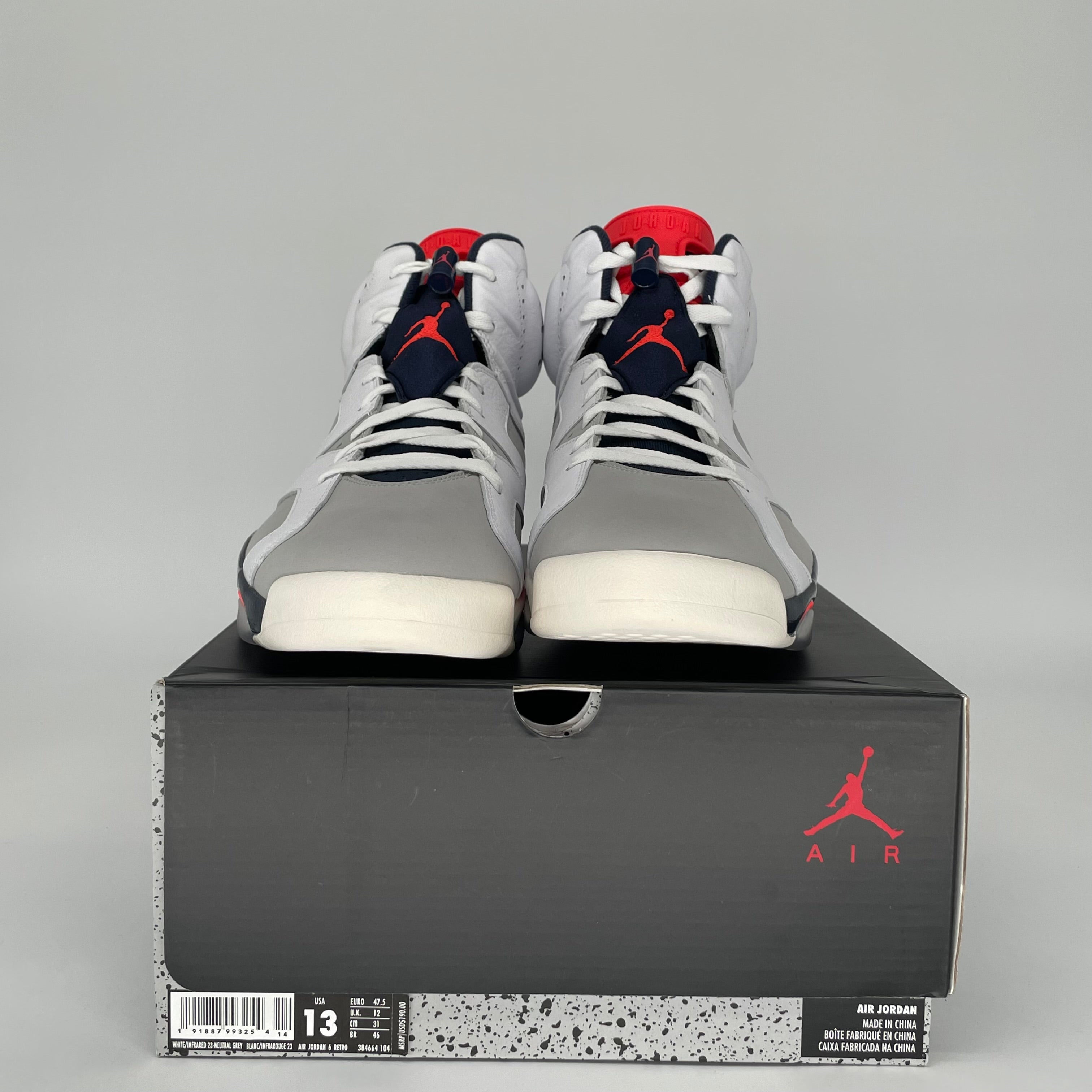 AIR JORDAN 6 TINKER SIZE 13 384664-104