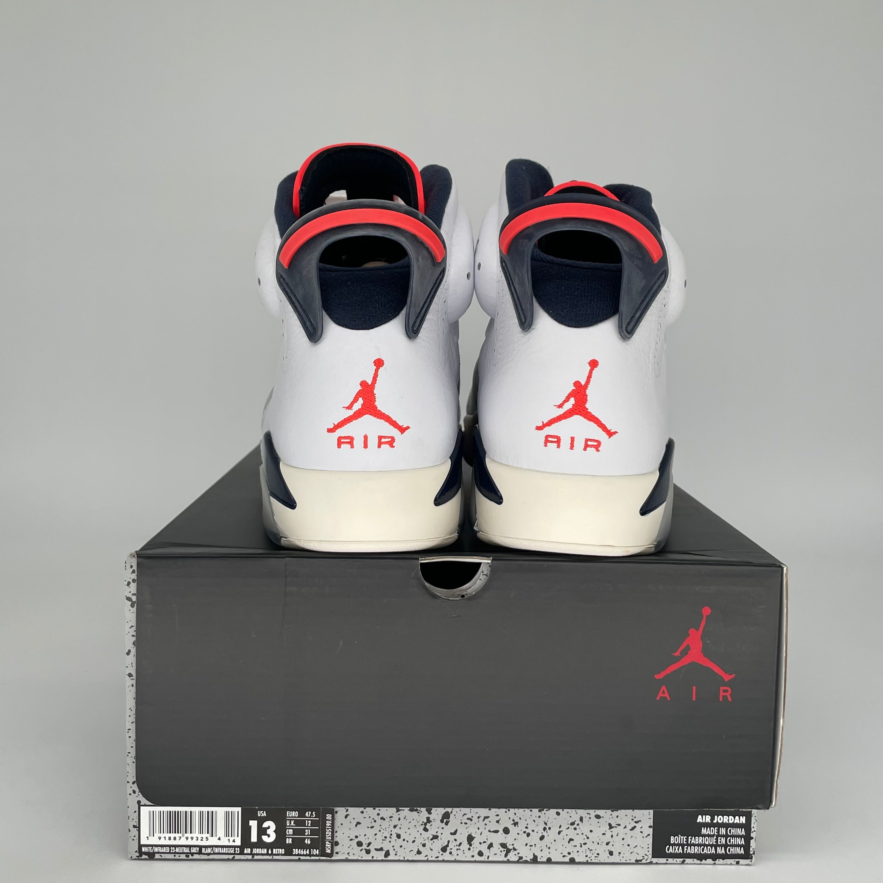 AIR JORDAN 6 TINKER SIZE 13 384664-104