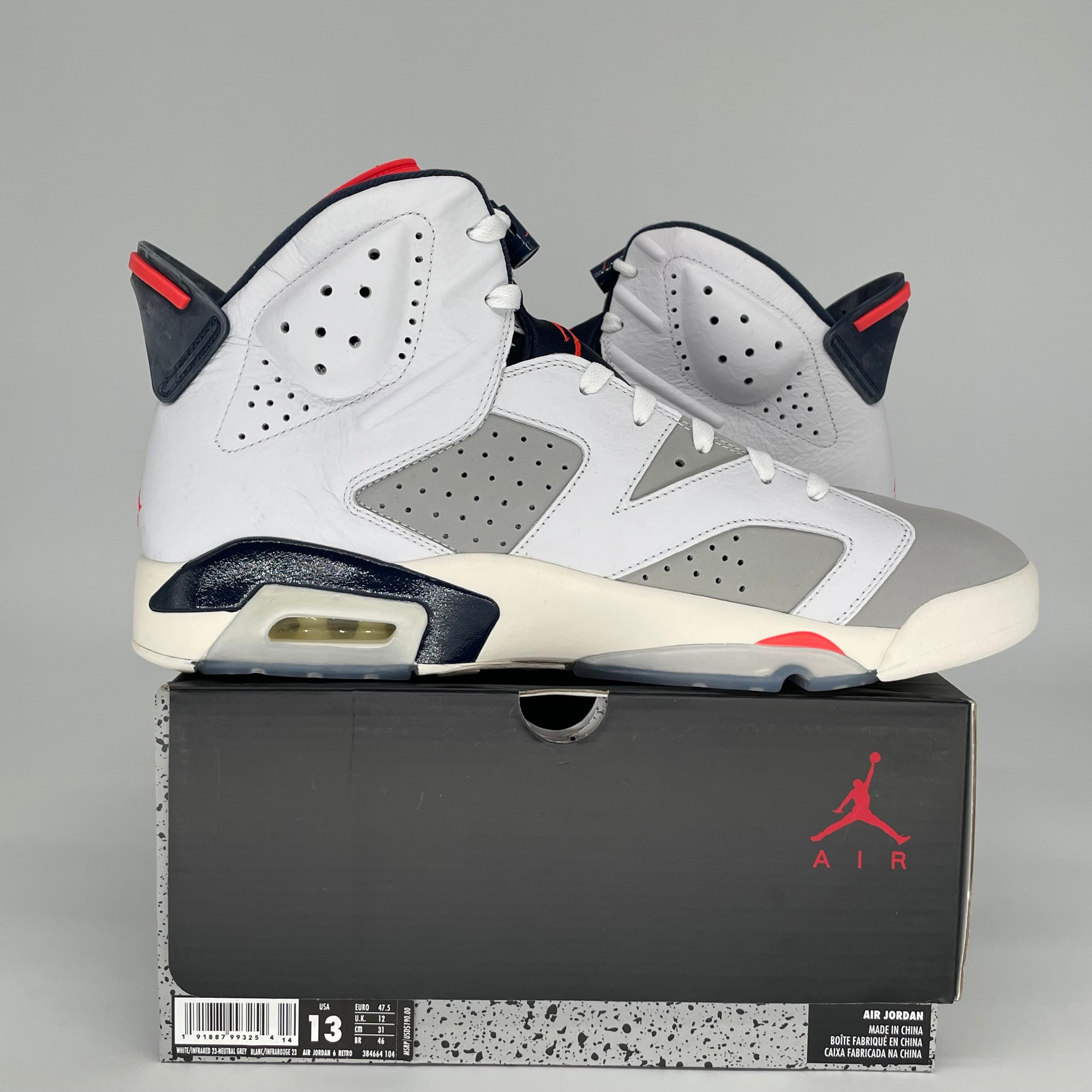 AIR JORDAN 6 TINKER SIZE 13 384664-104