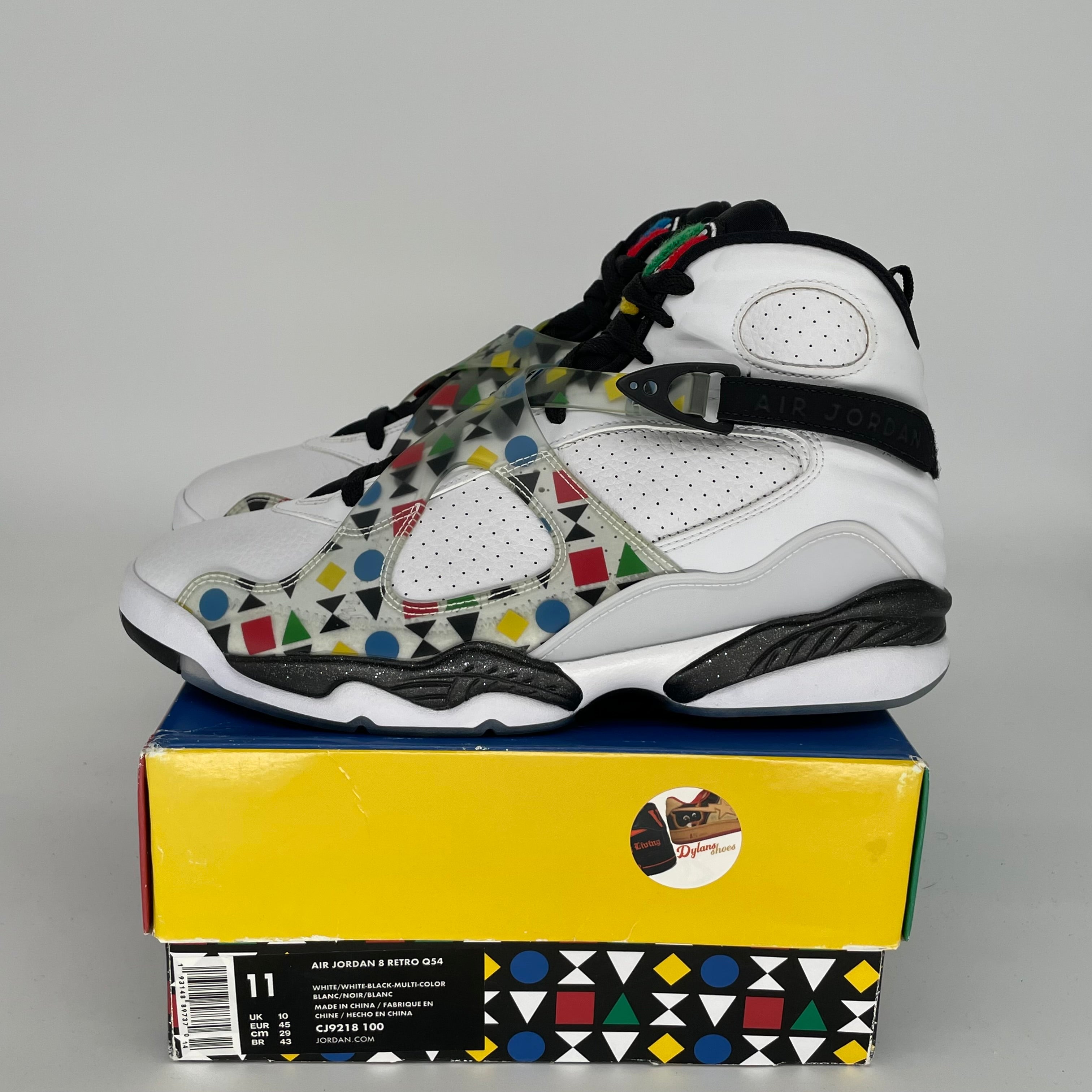 AIR JORDAN 8 QUAI 54 SIZE 11 CJ9218-100