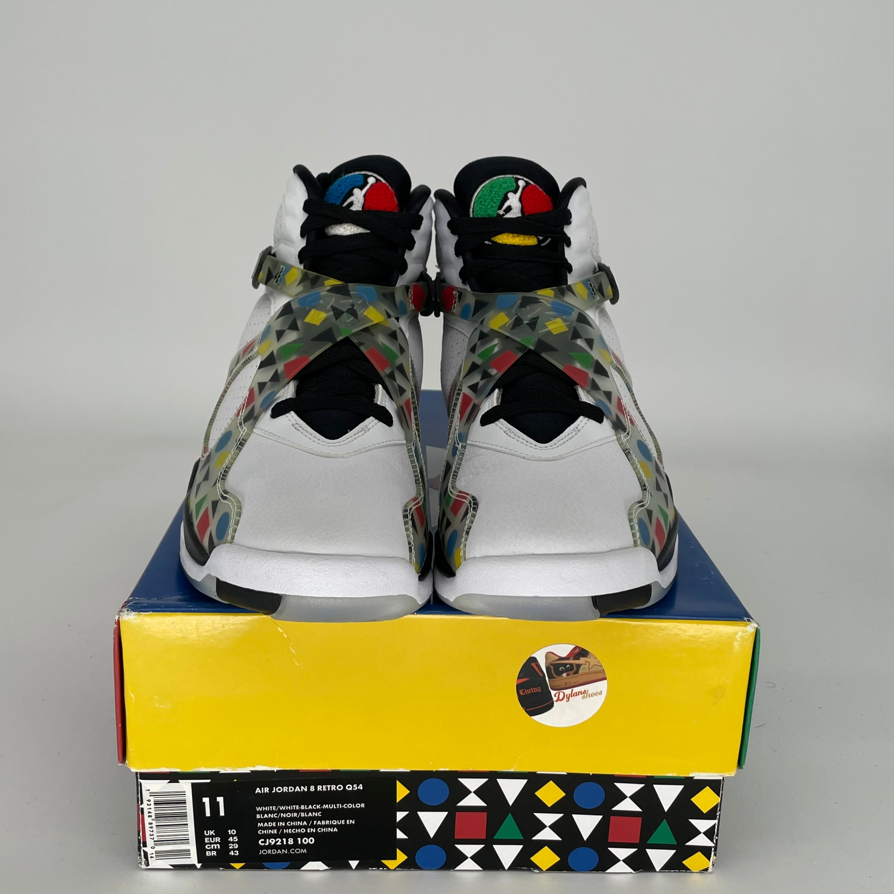 AIR JORDAN 8 QUAI 54 SIZE 11 CJ9218-100
