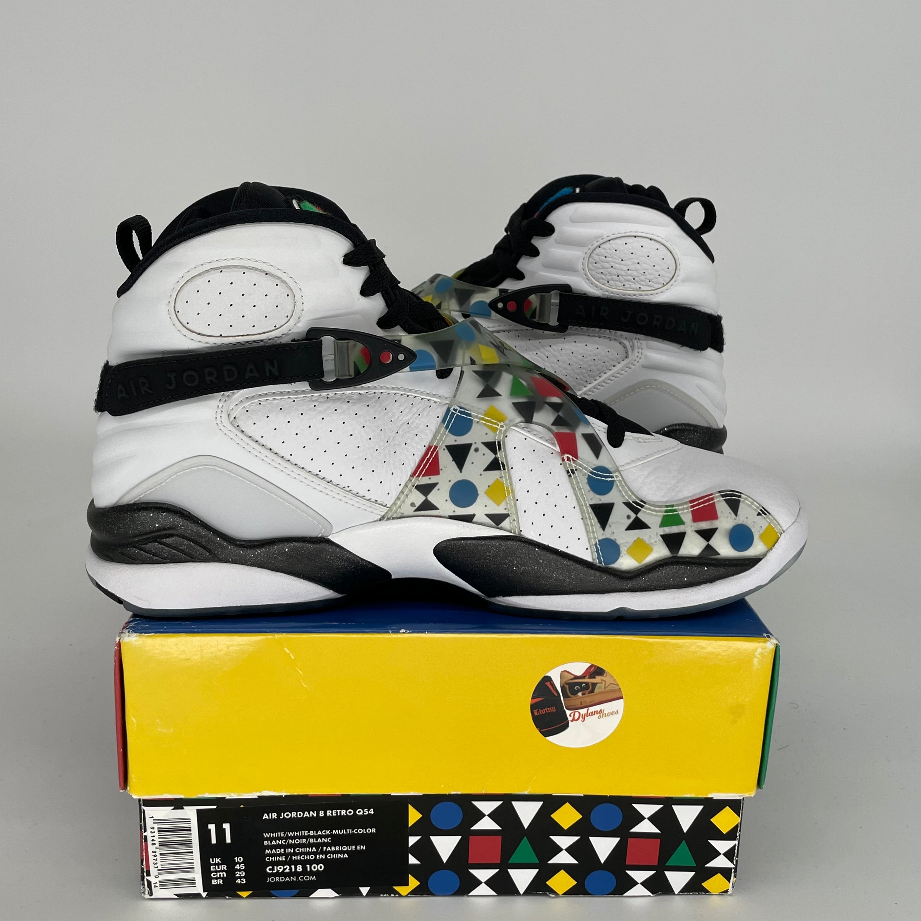 AIR JORDAN 8 QUAI 54 SIZE 11 CJ9218-100