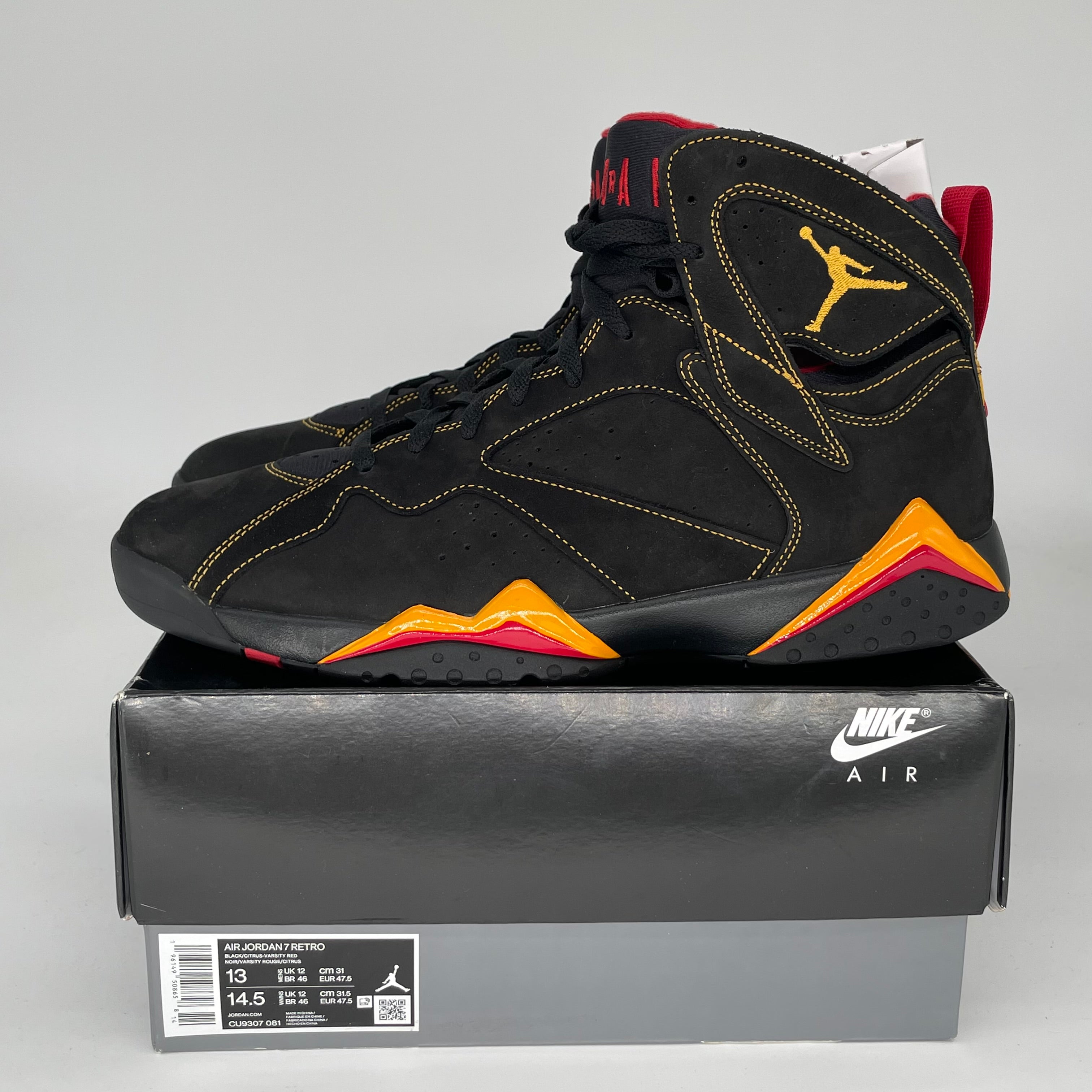 AIR JORDAN 7 CITRUS SIZE 13 CU9307-081