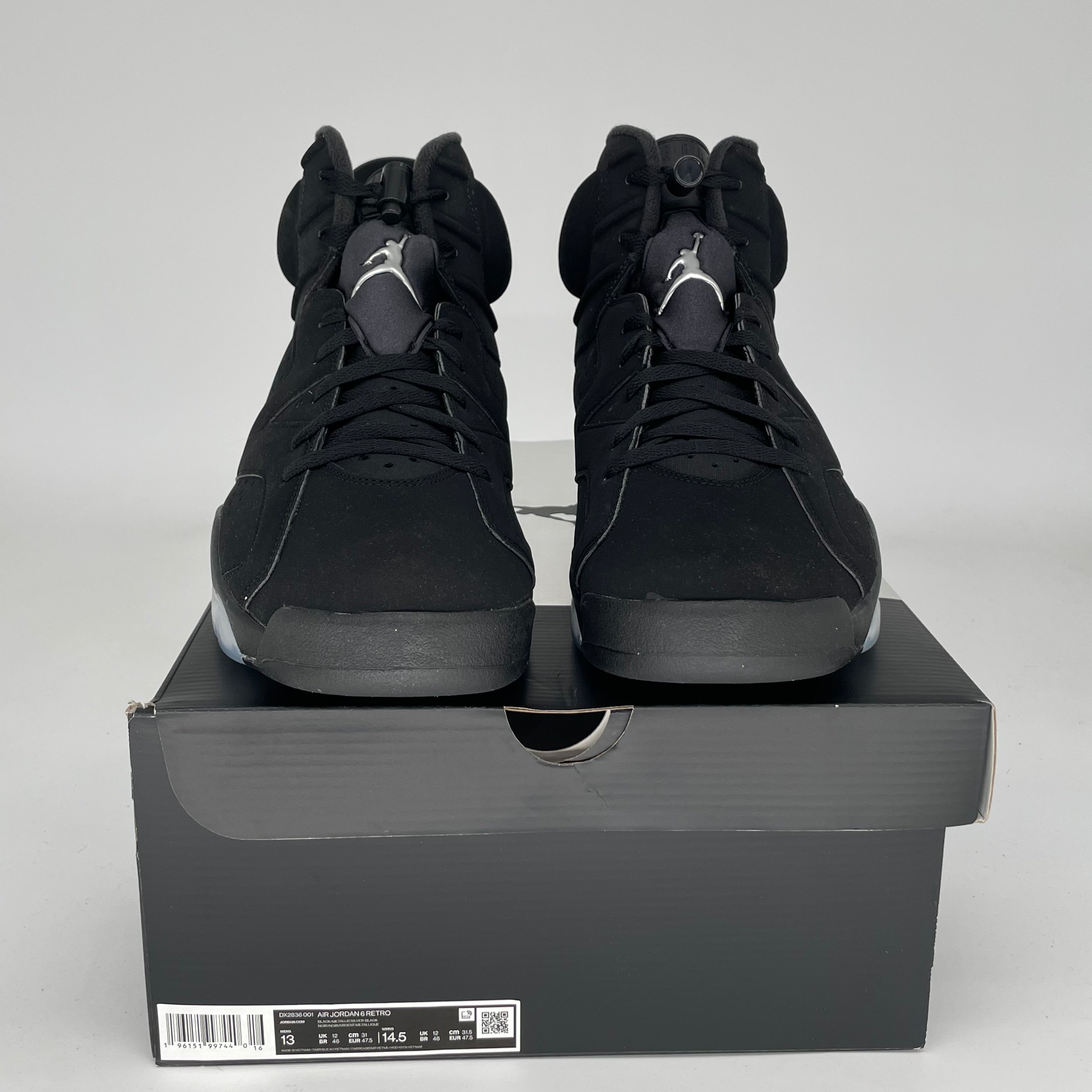 AIR JORDAN 6 CHROME SIZE 13 DX2863-001