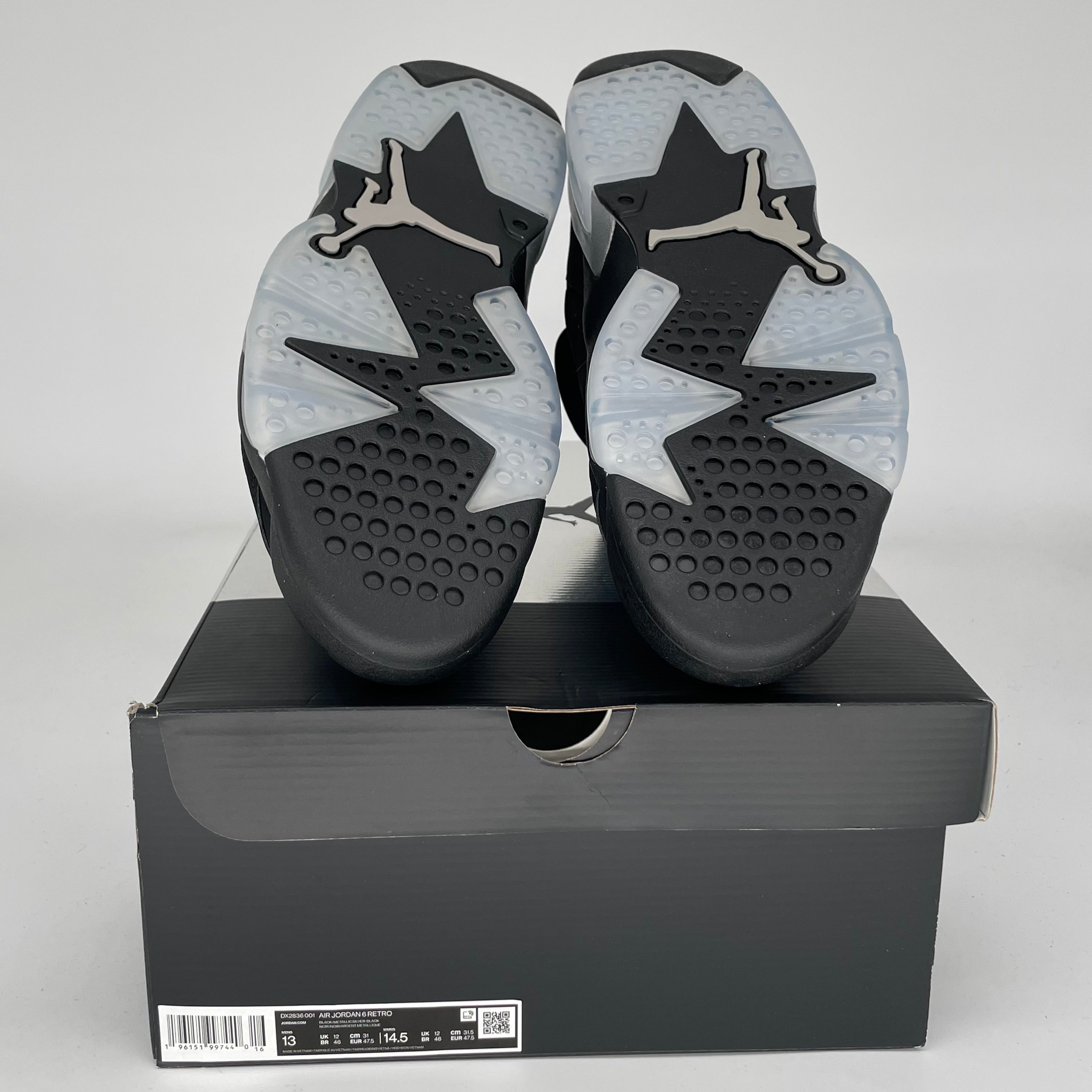 AIR JORDAN 6 CHROME SIZE 13 DX2863-001