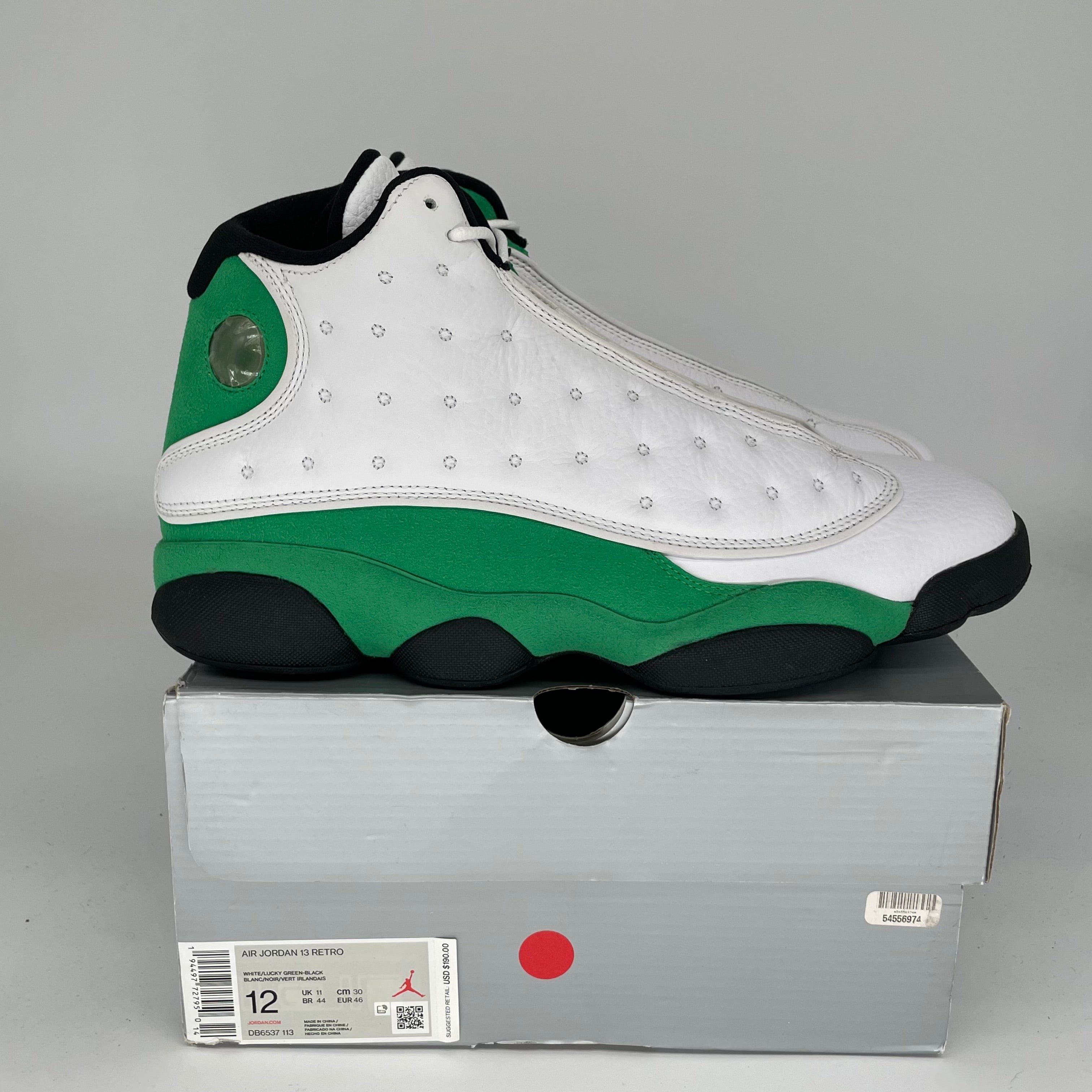 AIR JORDAN 13 LUCKY GREEN SIZE 12 414571-113