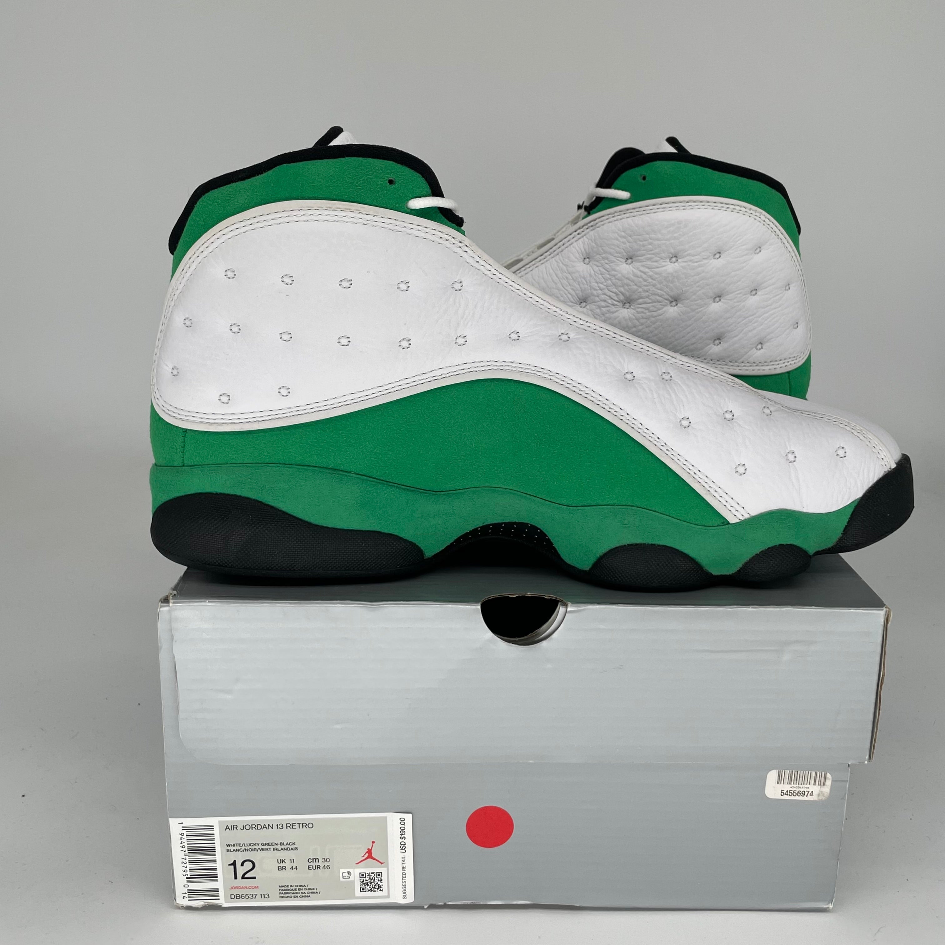 AIR JORDAN 13 LUCKY GREEN SIZE 12 414571-113