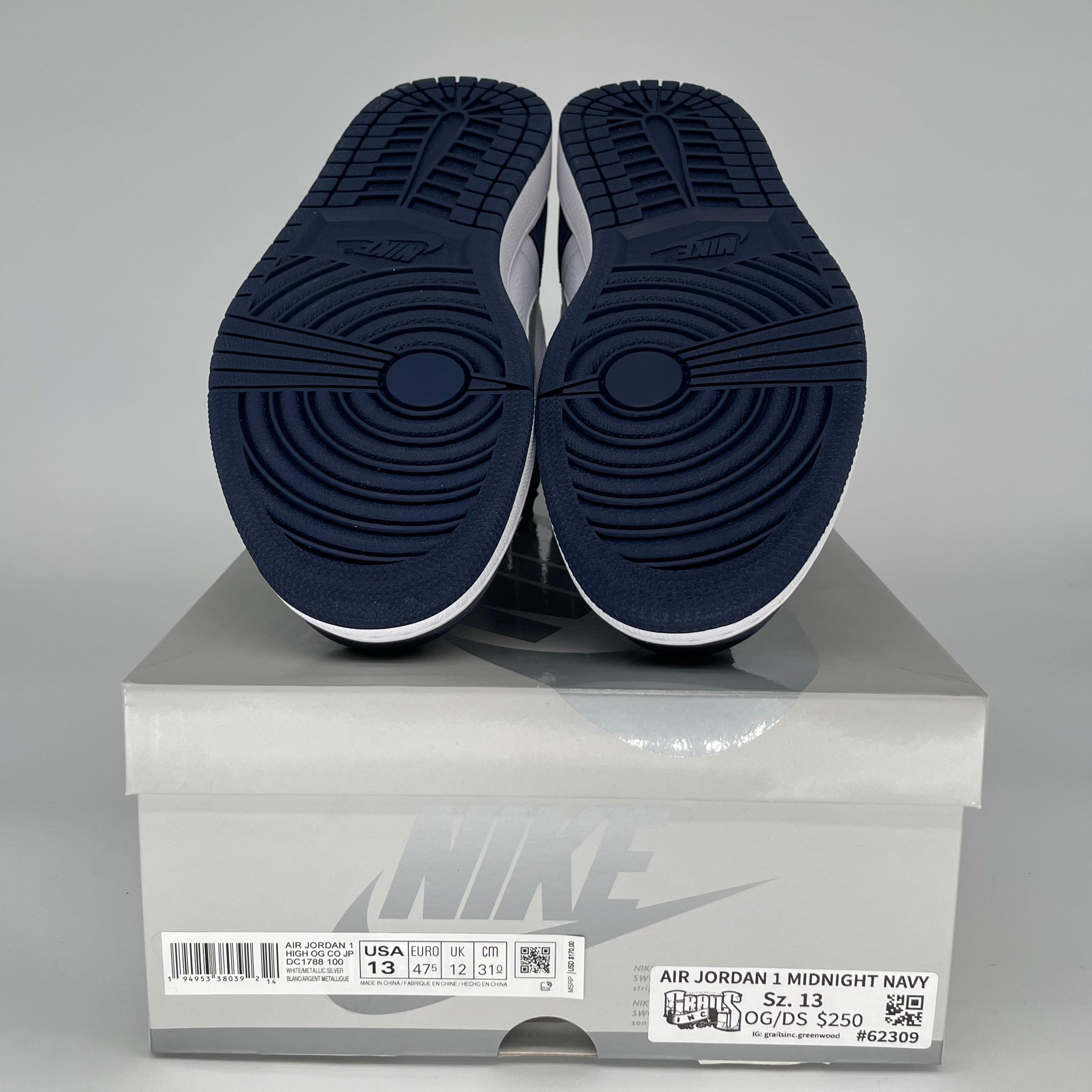 AIR JORDAN 1 CO JAPAN MIDNIGHT NAVY SIZE 13 DC1788-100
