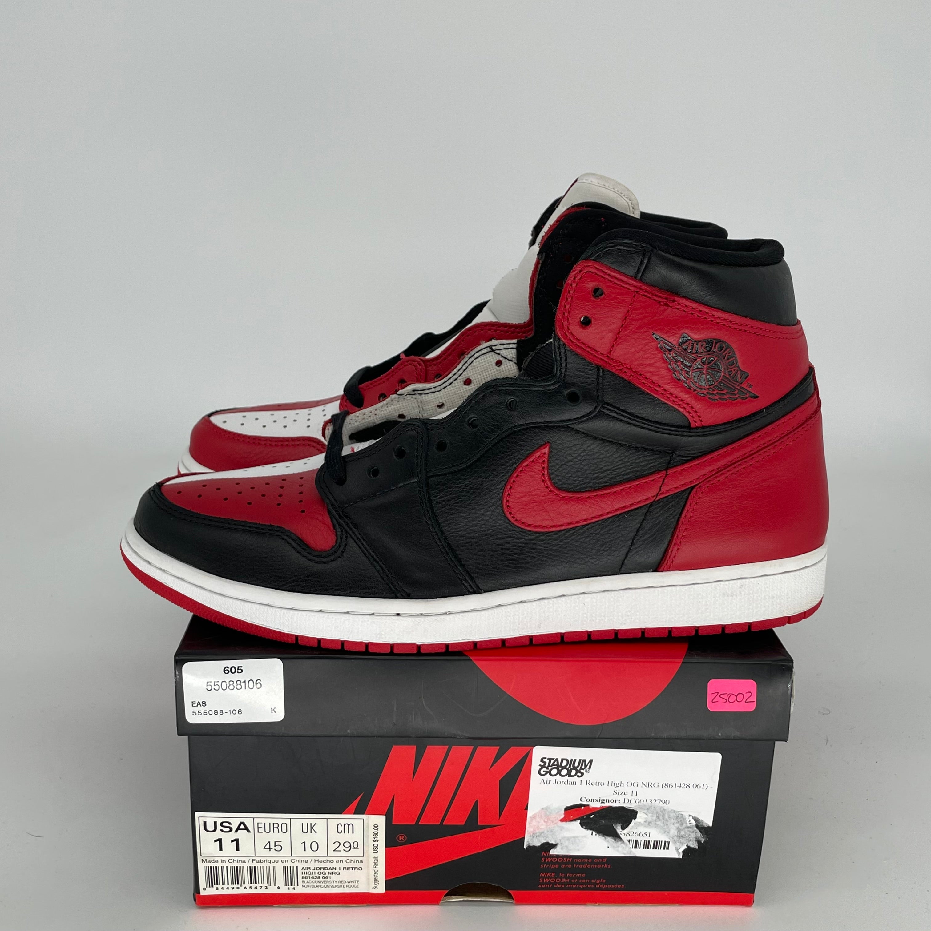 AIR JORDAN 1 HOMAGE TO HOME SIZE 11 861428-061