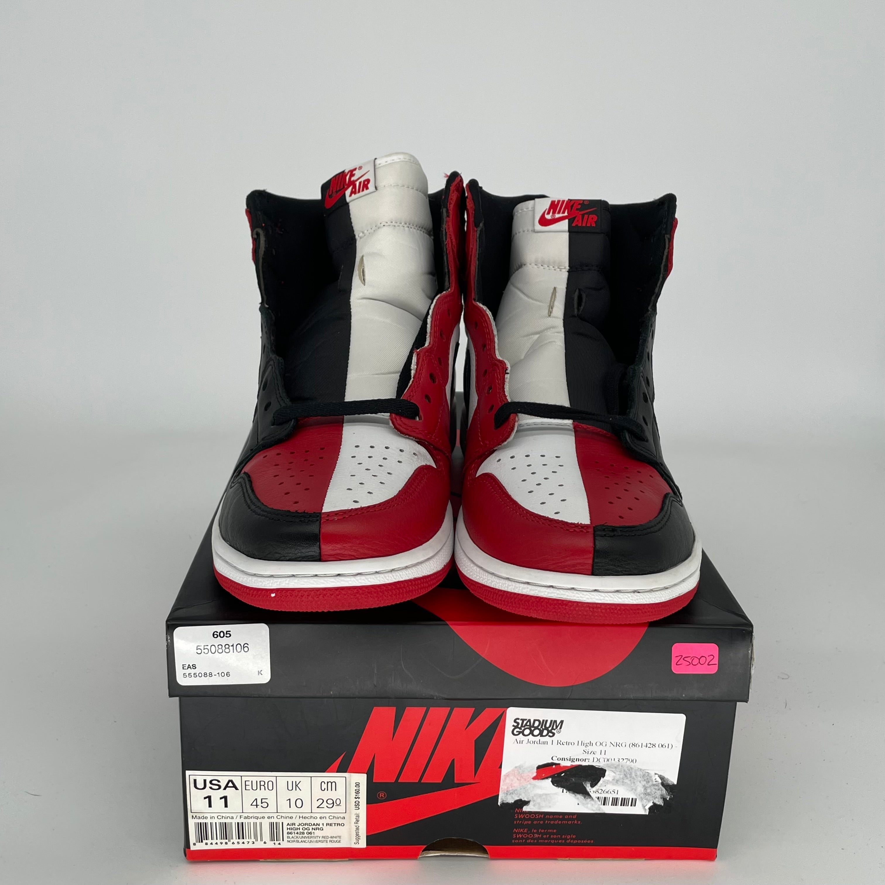 AIR JORDAN 1 HOMAGE TO HOME SIZE 11 861428-061