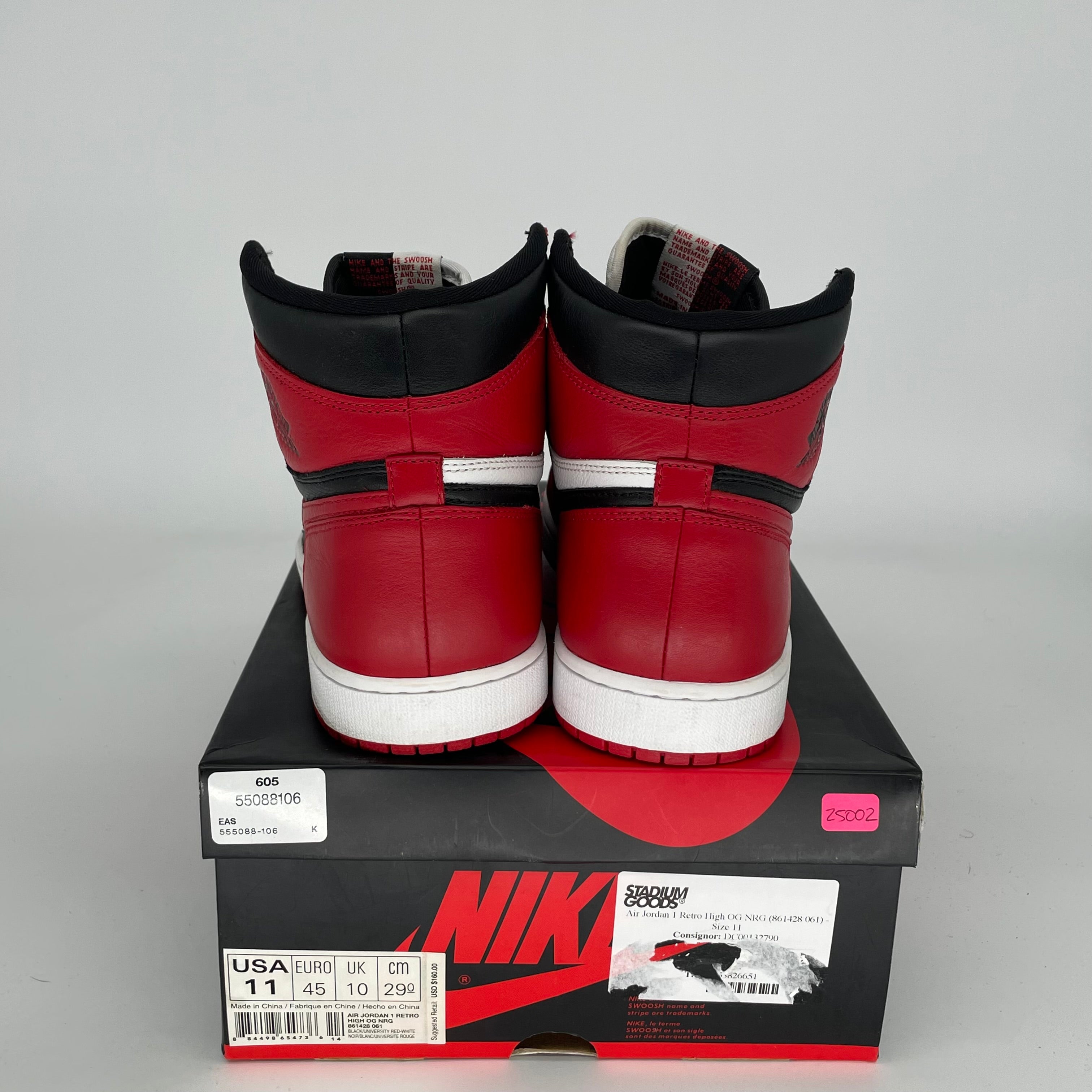 AIR JORDAN 1 HOMAGE TO HOME SIZE 11 861428-061