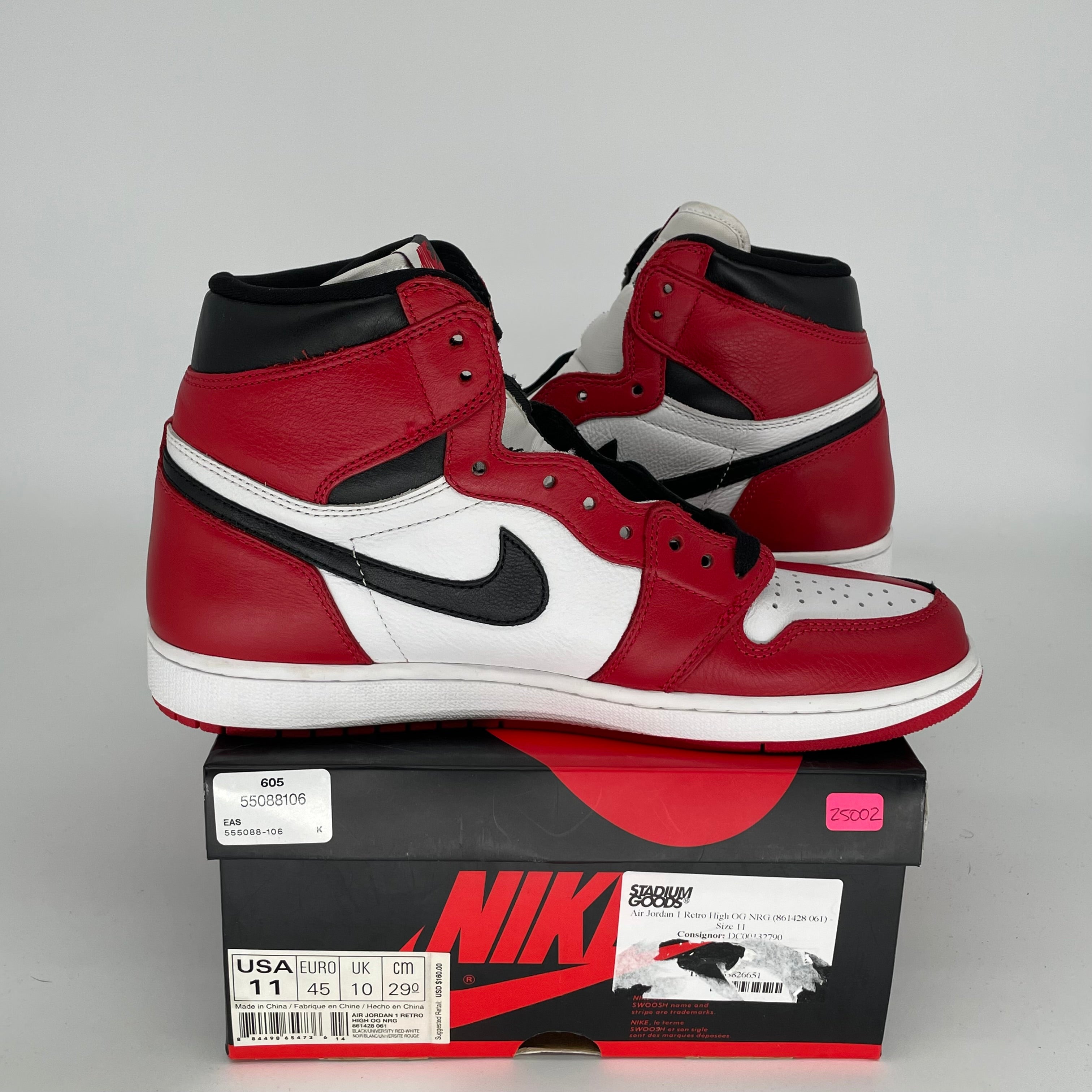 AIR JORDAN 1 HOMAGE TO HOME SIZE 11 861428-061