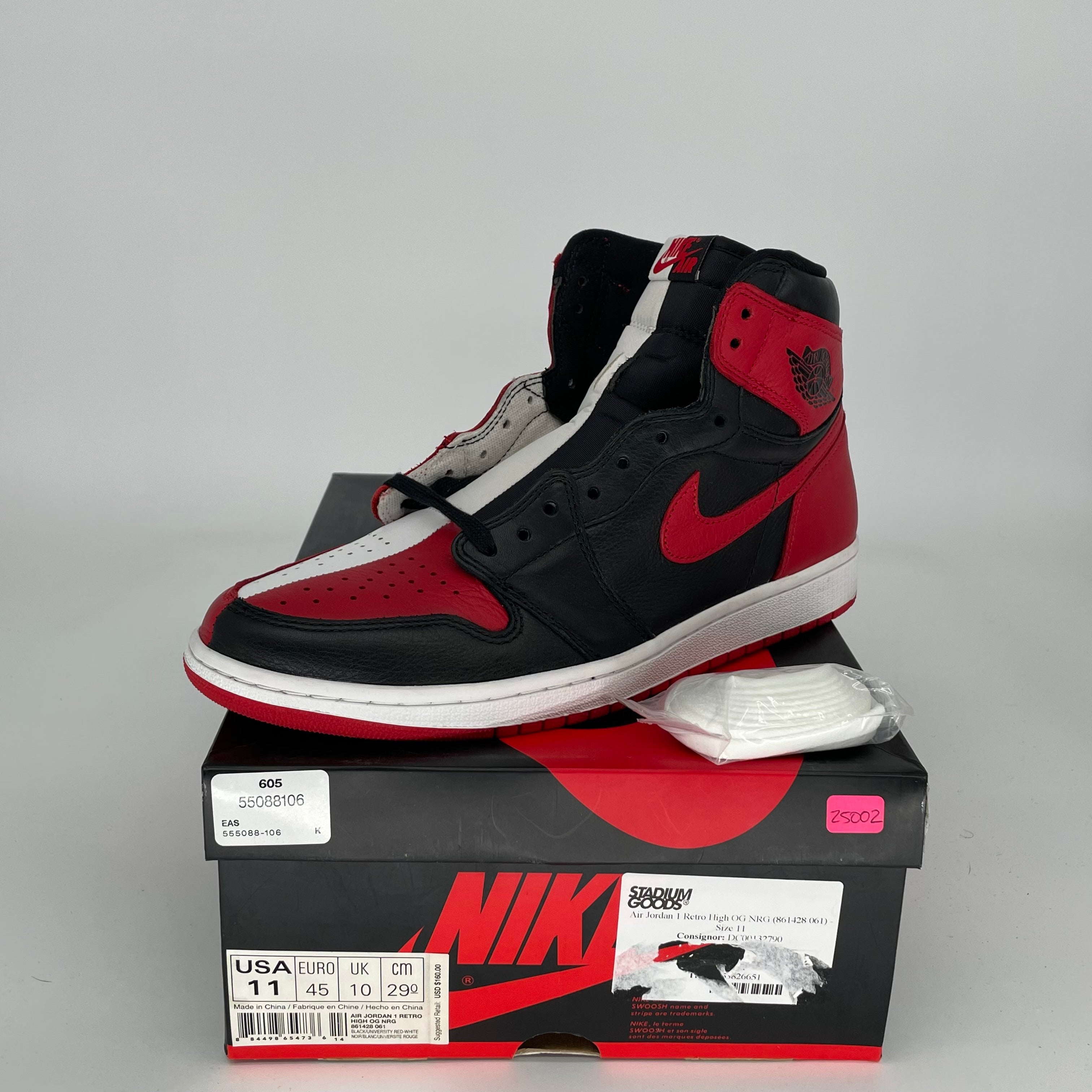 AIR JORDAN 1 HOMAGE TO HOME SIZE 11 861428-061