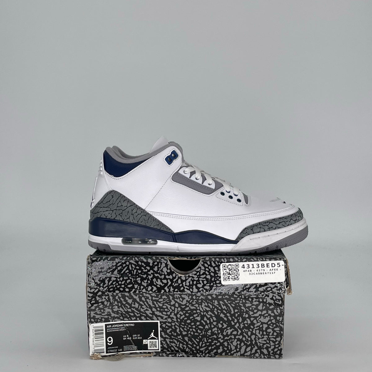 Jordan 3 Retro Midnight Navy