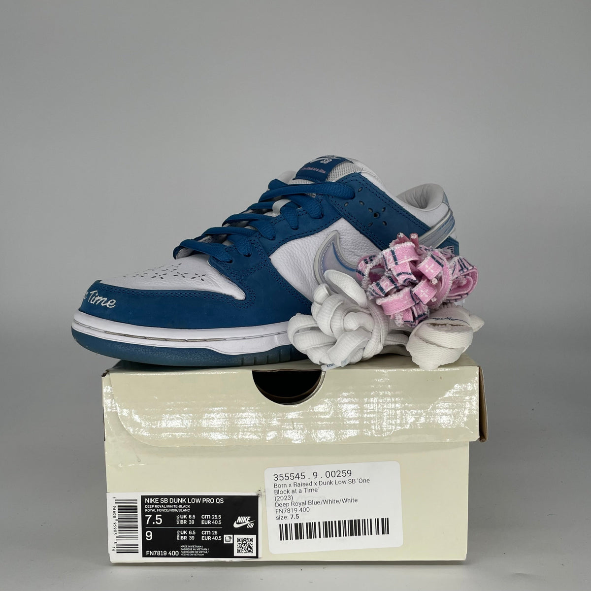 Nike SB Dunk Low Born X Raised One Block At A Time