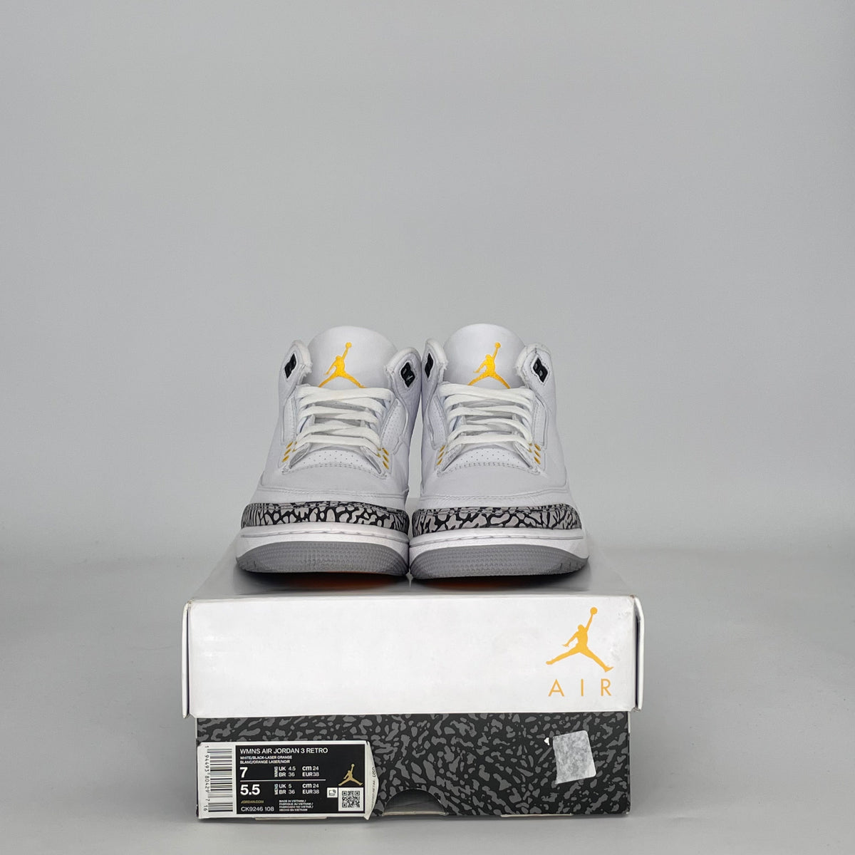 Jordan 3 Retro Laser Orange (Women's)