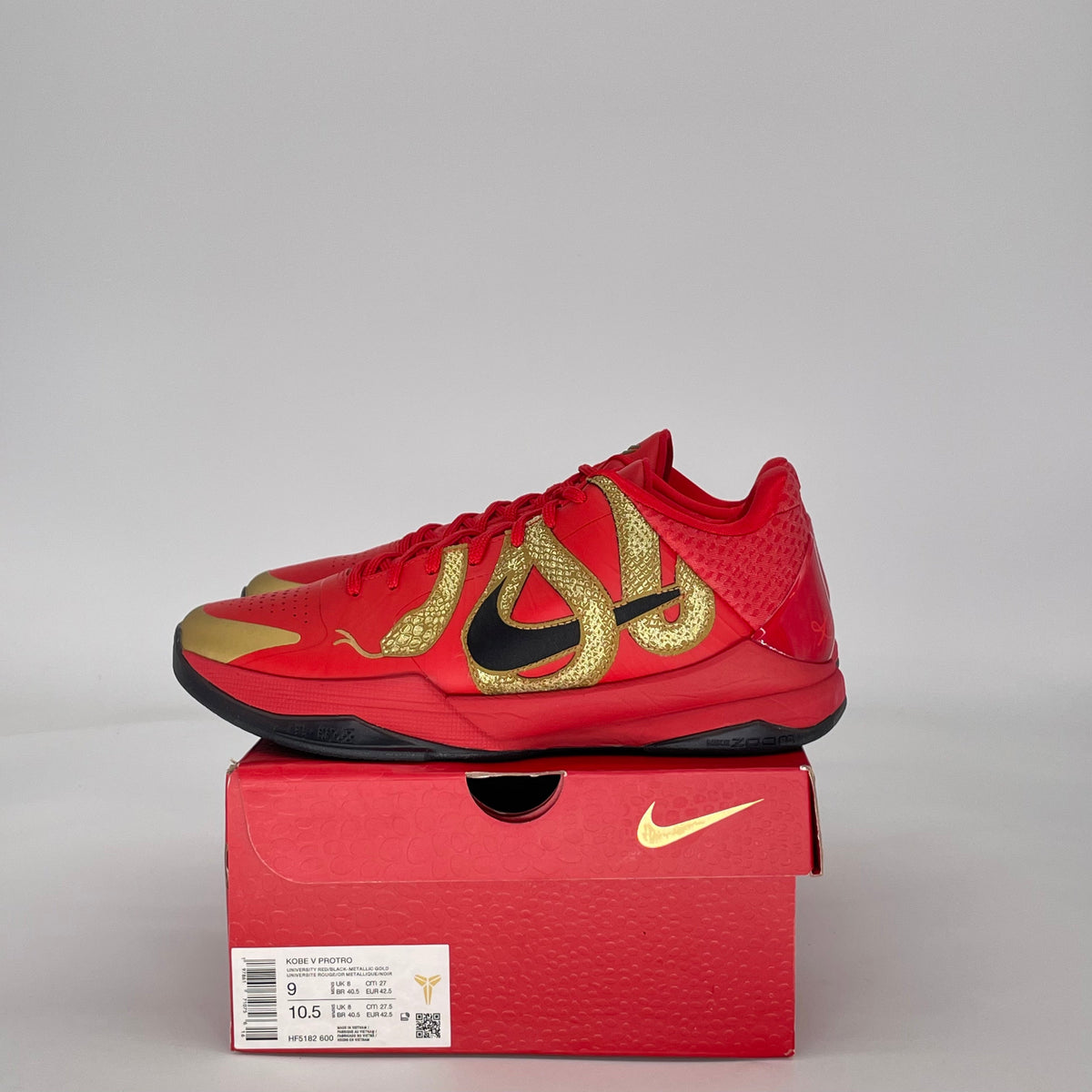 Nike Kobe 5 Protro Year of the Mamba University Red