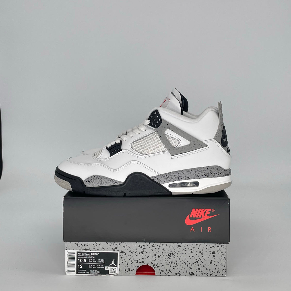 Jordan 4 Retro White Cement (2025)