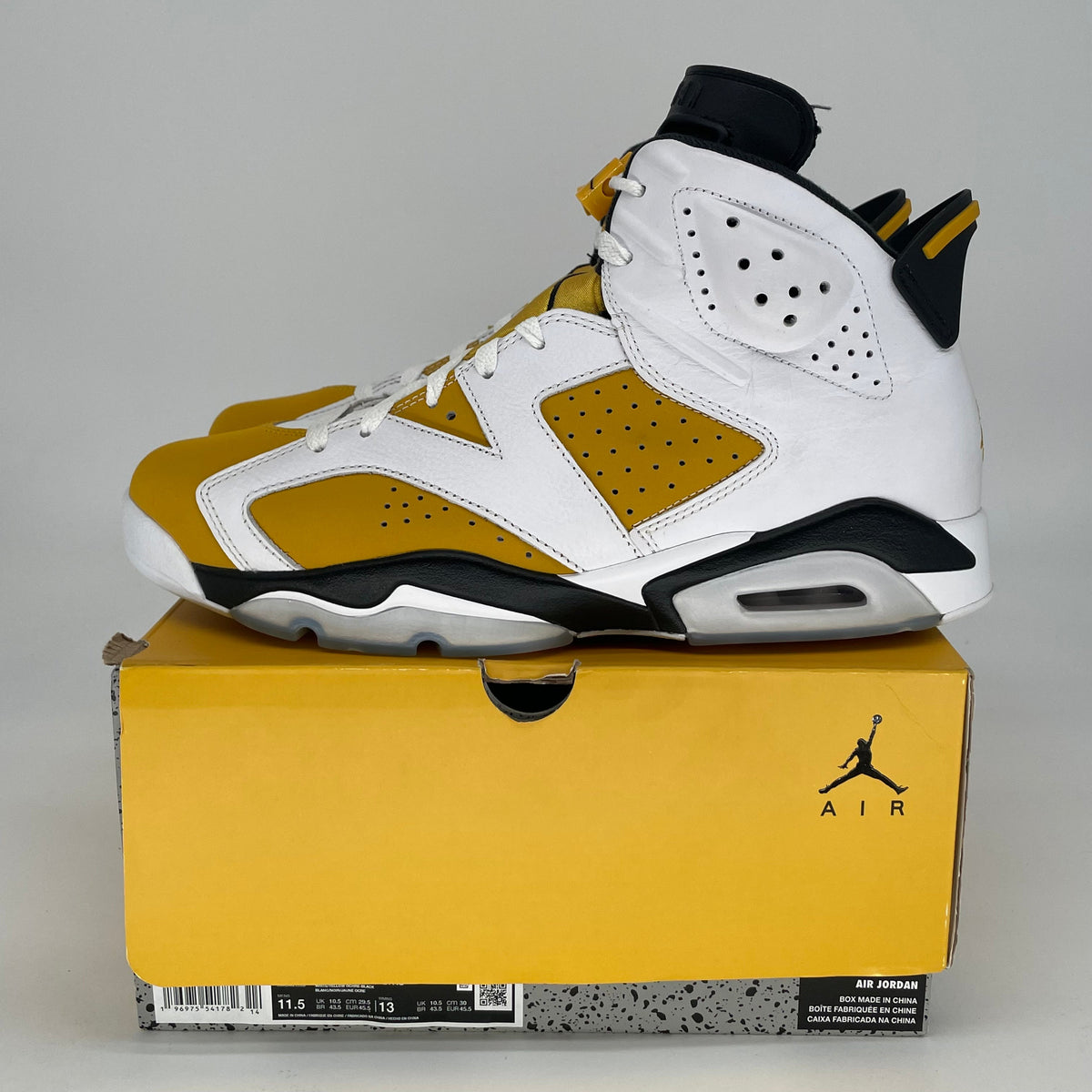 Jordan 6 Retro Yellow Ochre