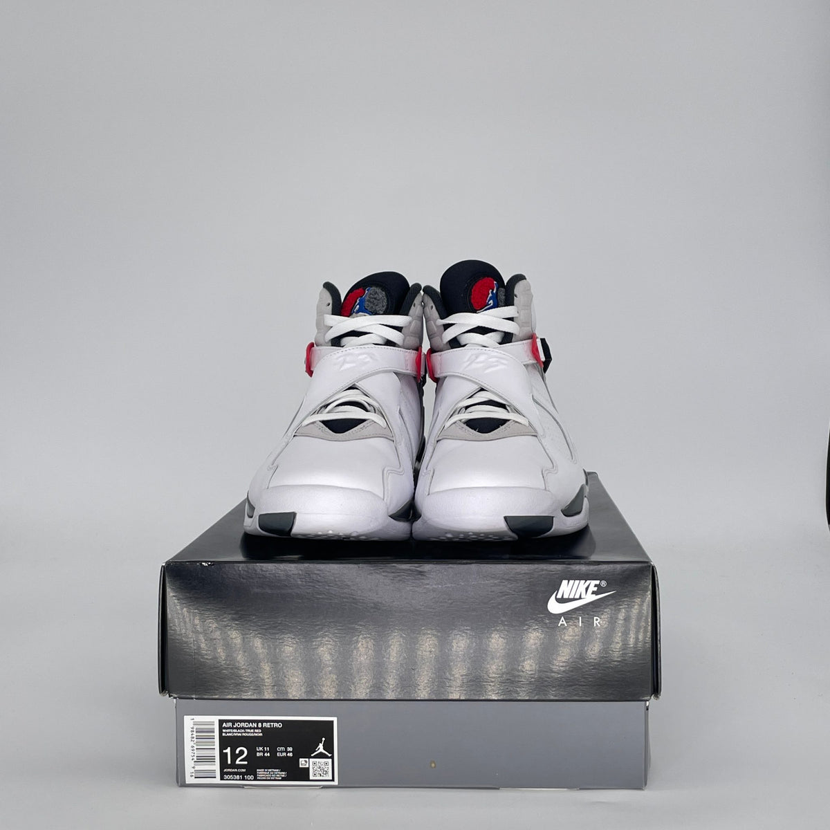 Jordan 8 Retro White True Red (2025)