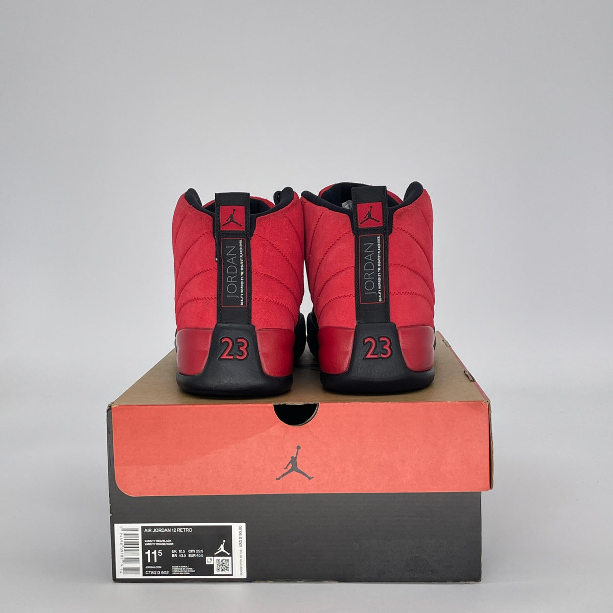 Jordan 12 Retro Reverse Flu Game