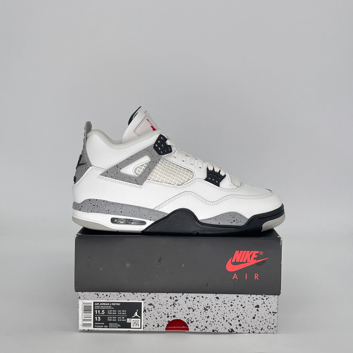 Jordan 4 Retro White Cement (2025)