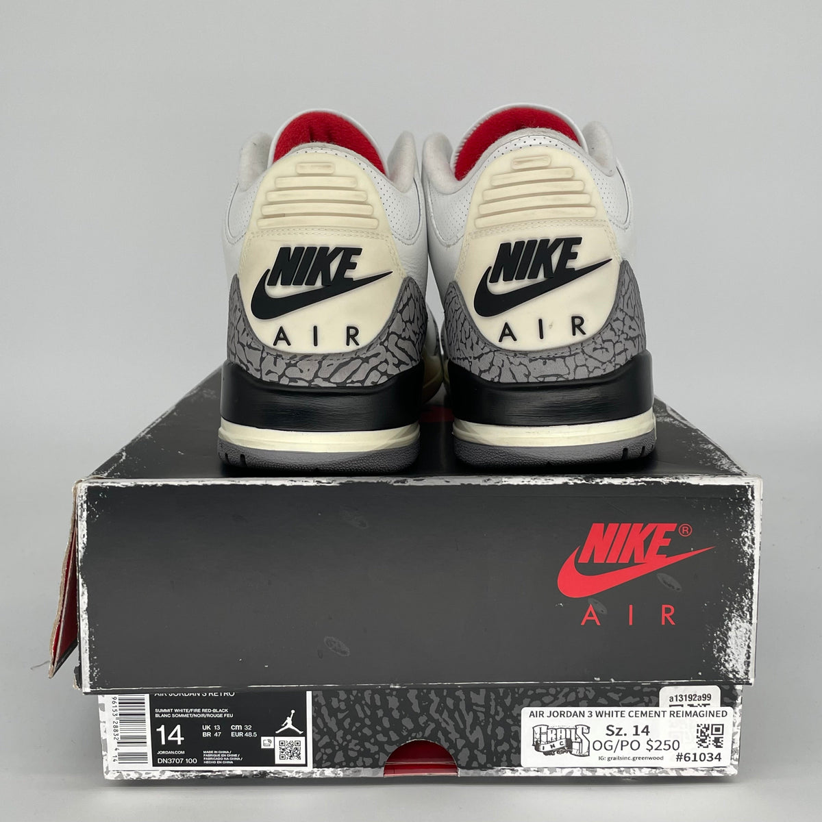 Jordan 3 Retro White Cement Reimagined
