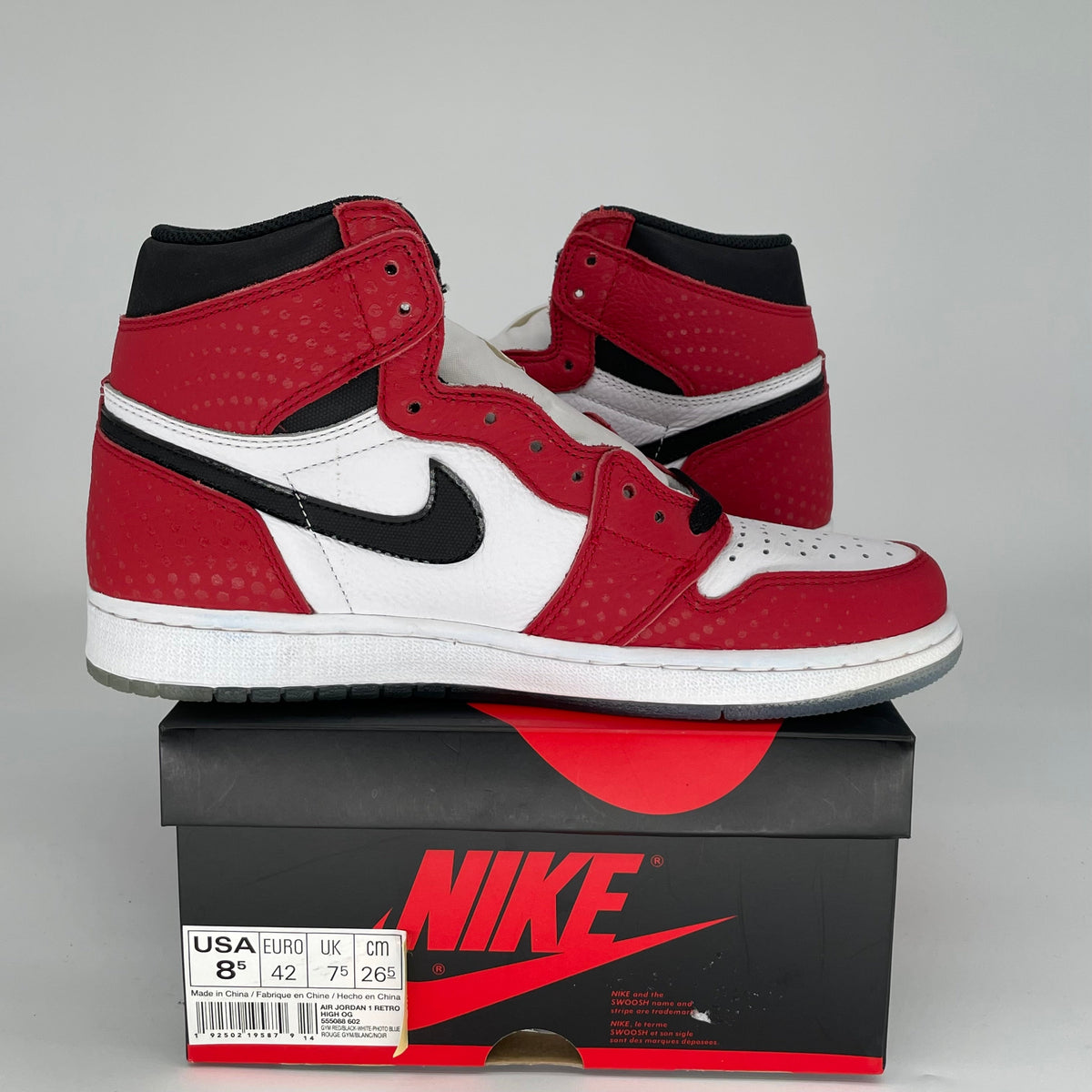 Jordan 1 Retro High Spider-Man Origin Story