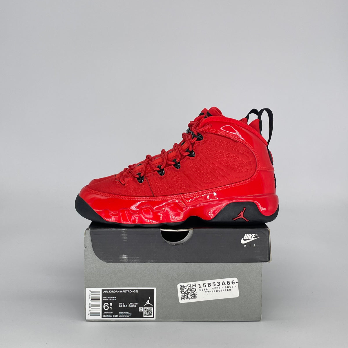 Jordan 9 Retro Chile Red (GS)