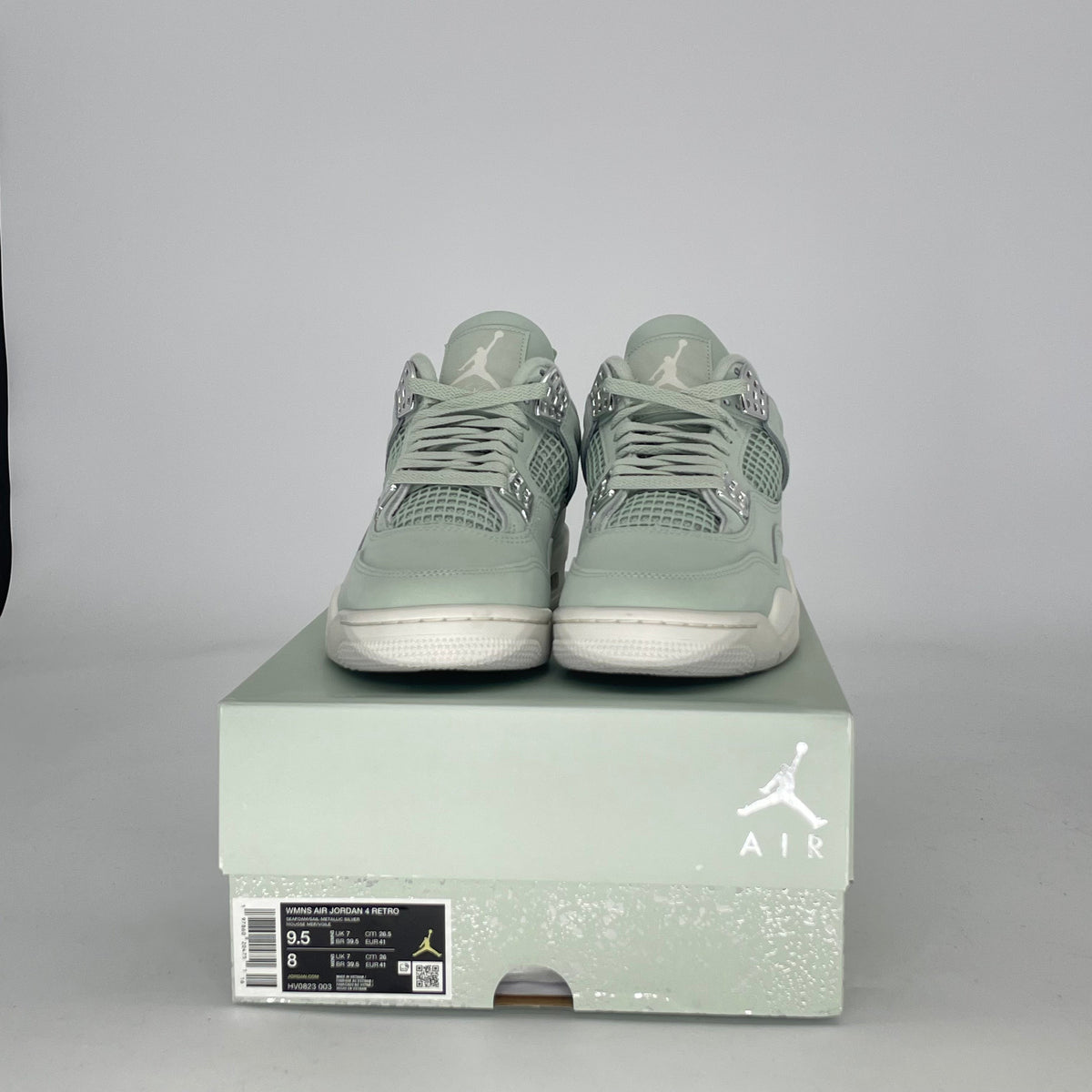 Jordan 4 Retro Seafoam Sail (Women's)