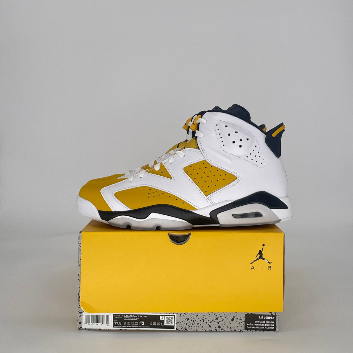 Jordan 6 Retro Yellow Ochre