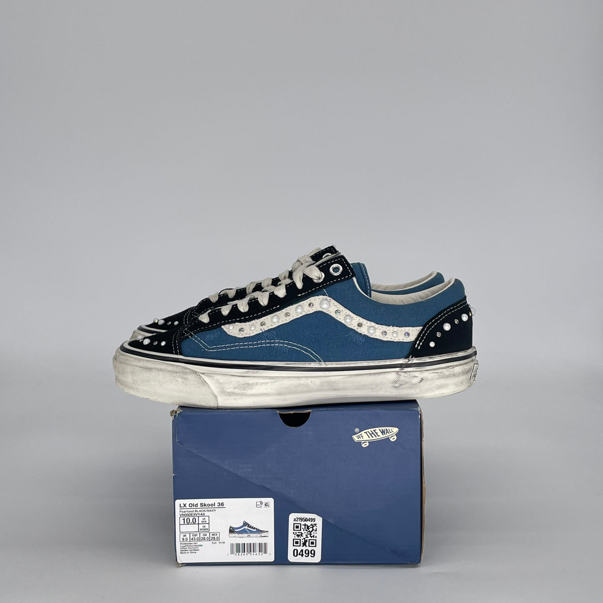 Vans LX Old Skool 36 Pearlized Pack Black Navy