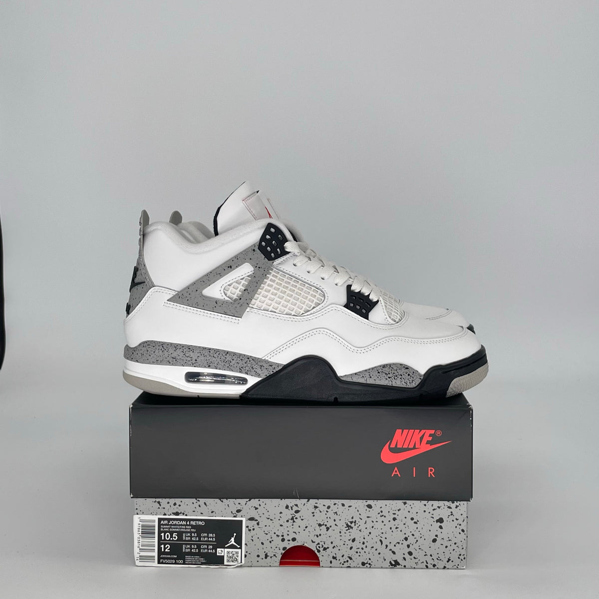 Jordan 4 Retro White Cement (2025)