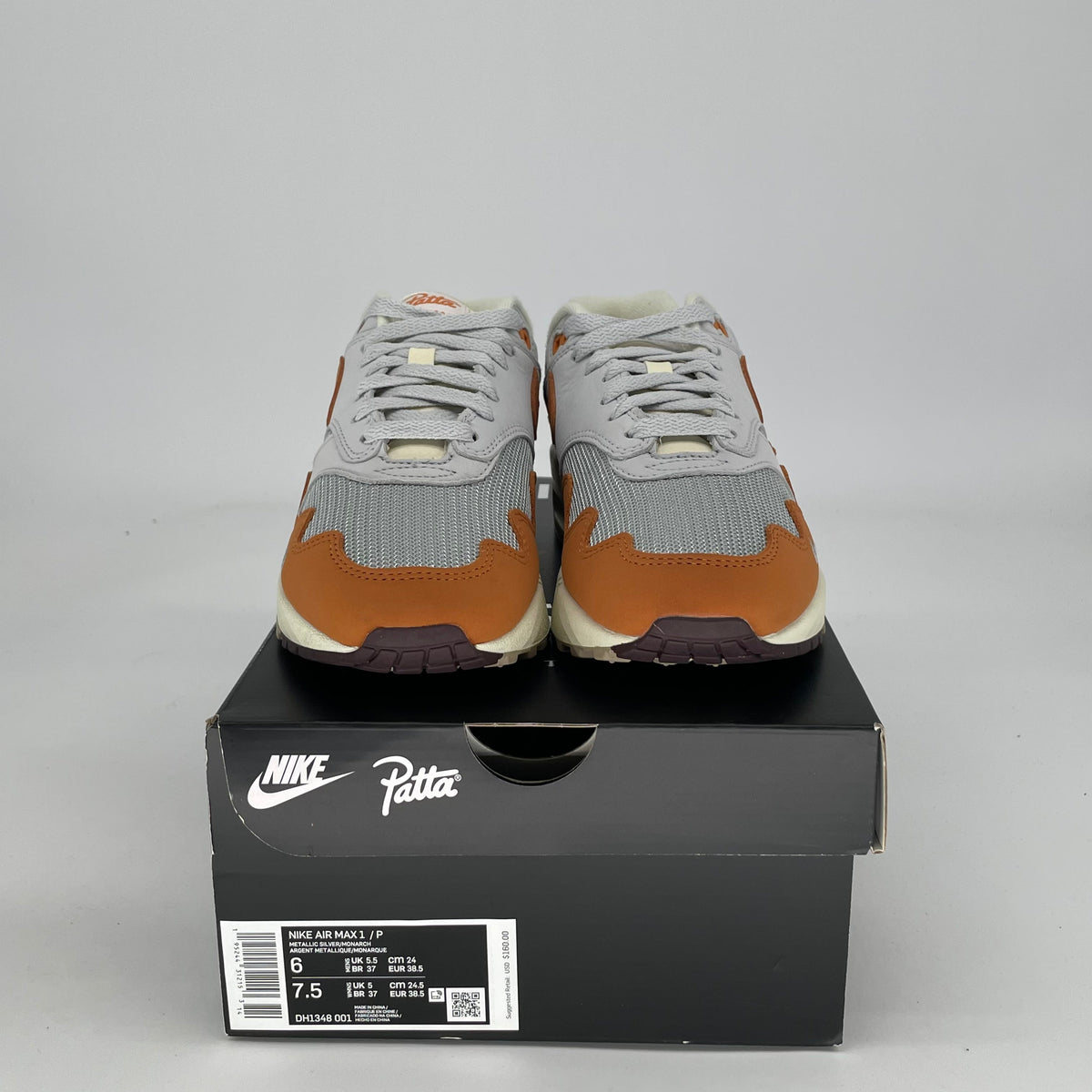 Nike Air Max 1 Patta Waves Monarch (with Bracelet)