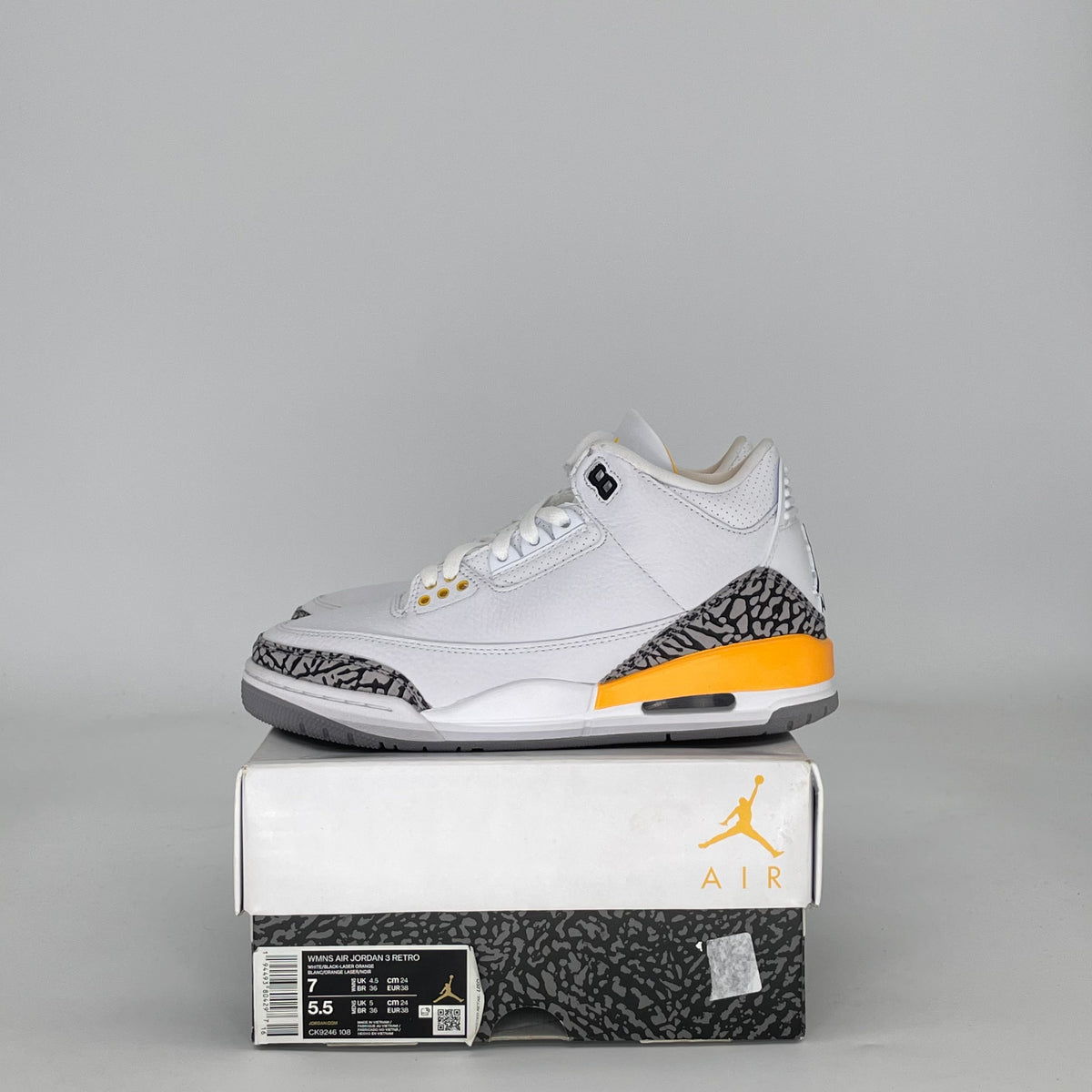 Jordan 3 Retro Laser Orange (Women's)