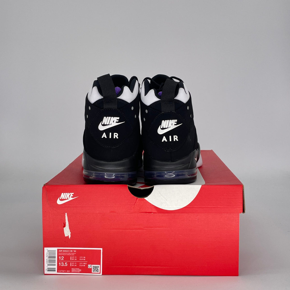 Nike Air Max 2 CB '94 Black White Purple