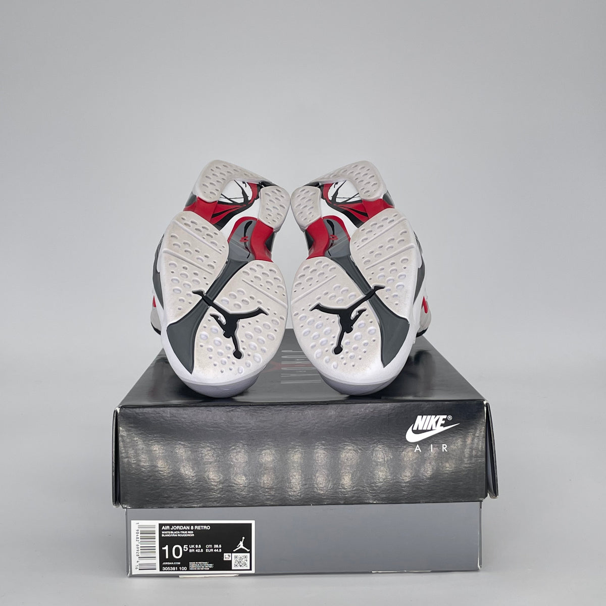 Jordan 8 Retro White True Red (2025)