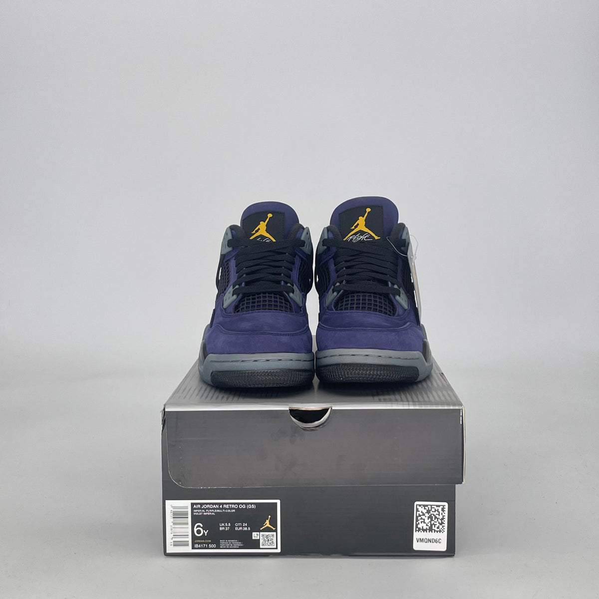 Jordan 4 Retro Lakers (GS)