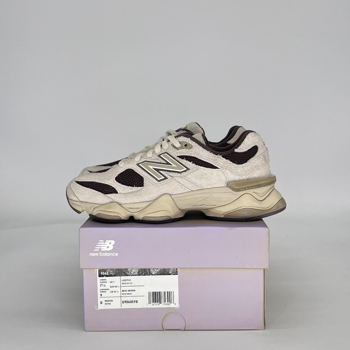 New Balance 9060 Sydney McLaughlin-Levrone Linen Black Coffee