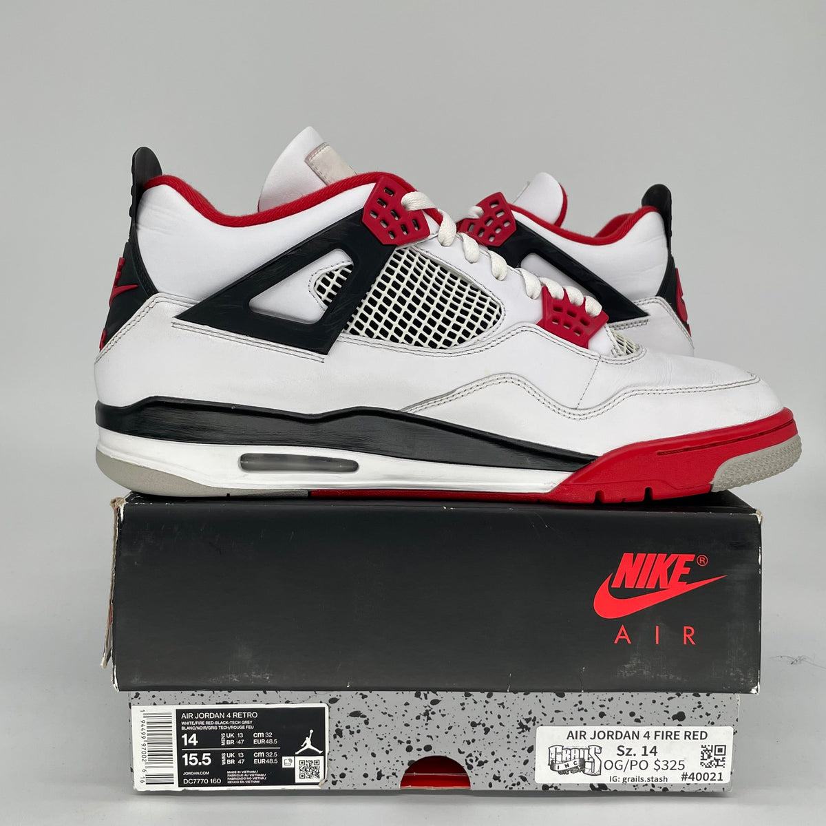 Jordan 4 Retro Fire Red (2020) Fire Red (2020)