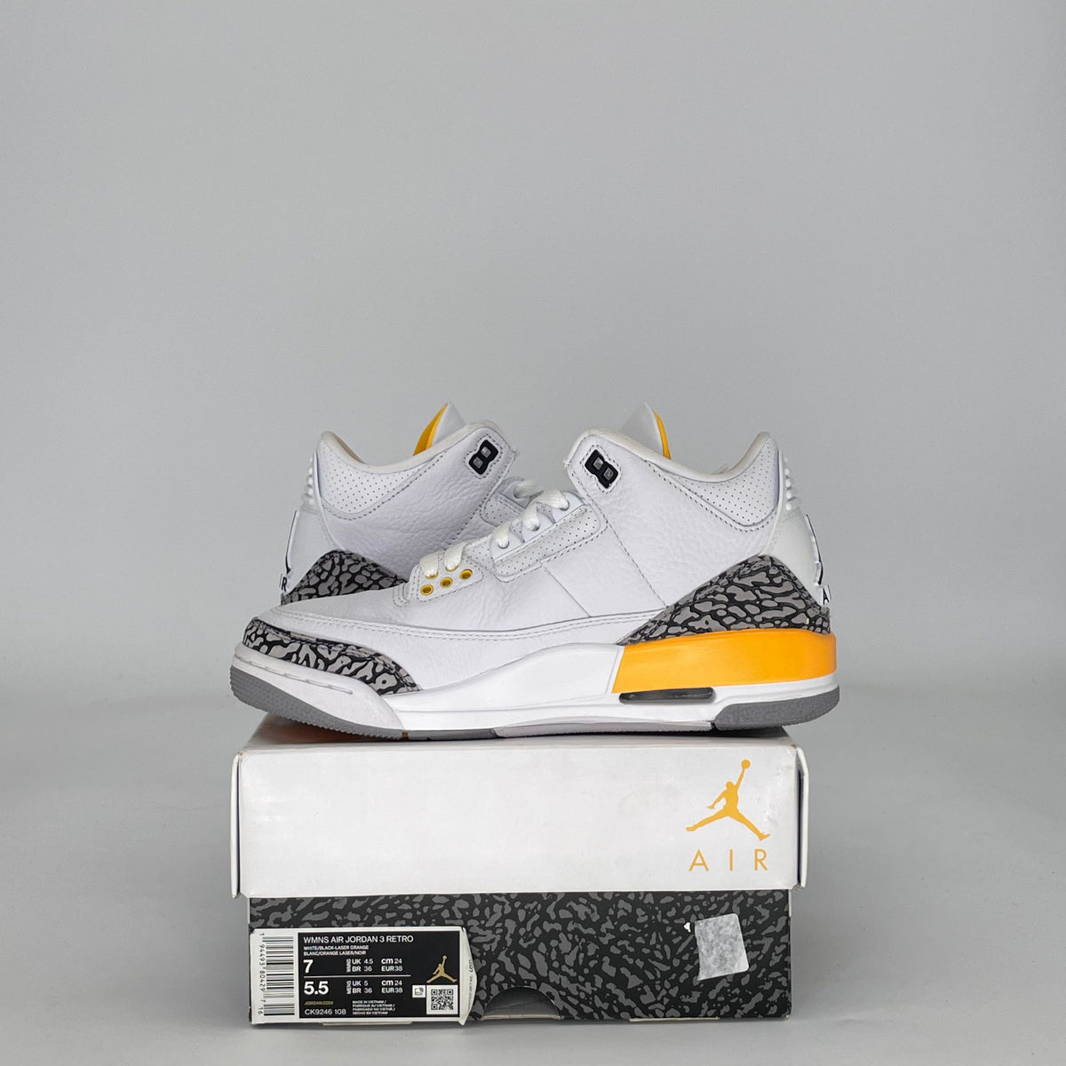 Jordan 3 Retro Laser Orange (Women's)