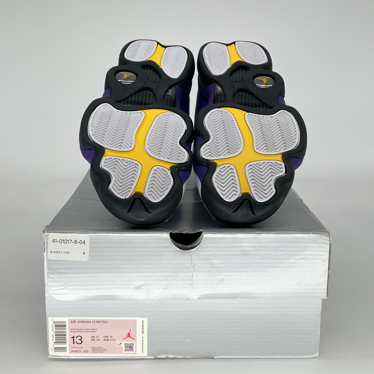 Jordan 13 Retro Lakers