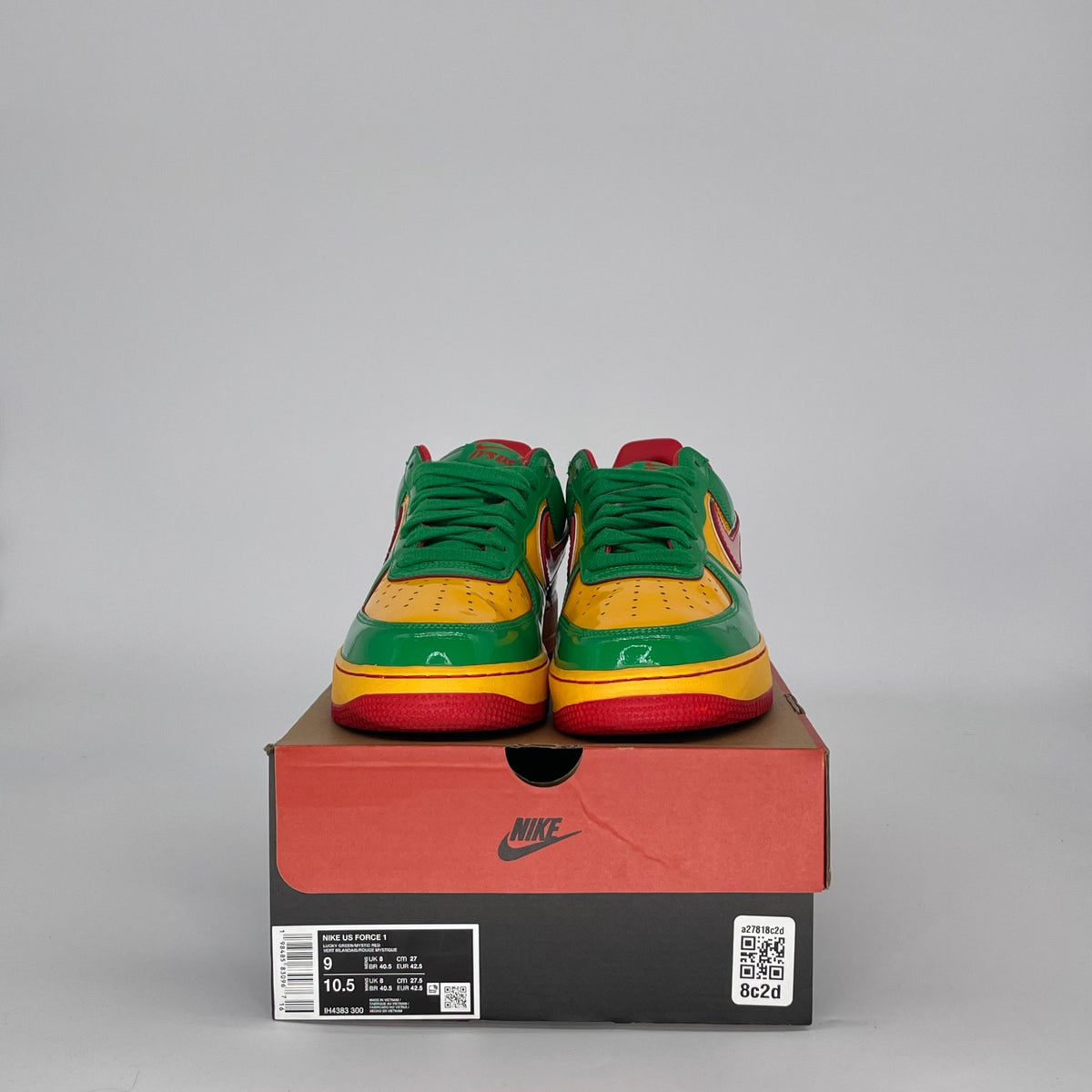 NIKE AIR FORCE 1 LOW LIL YACHTY CONCRETE BOYS LUCKY GREEN