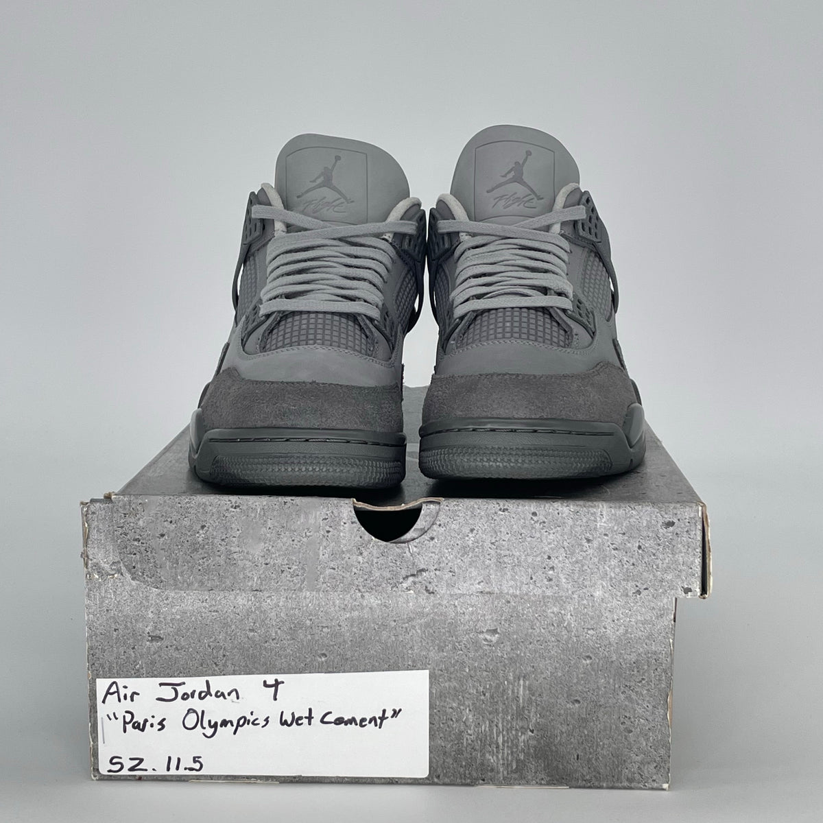 Jordan 4 Retro SE Paris Olympics Wet Cement