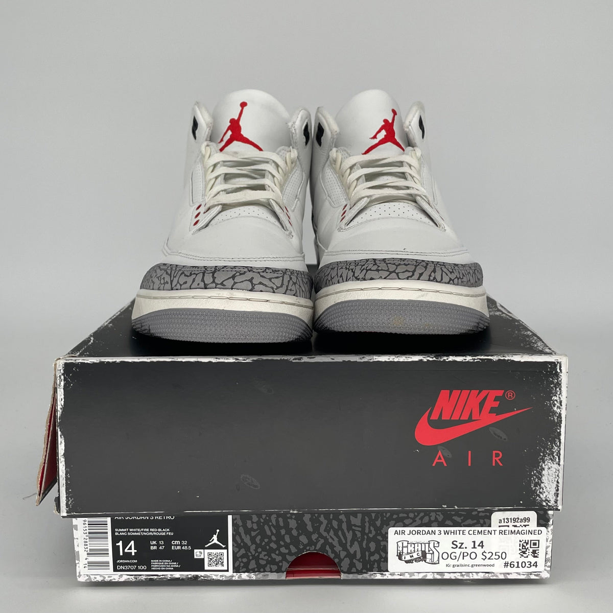 Jordan 3 Retro White Cement Reimagined